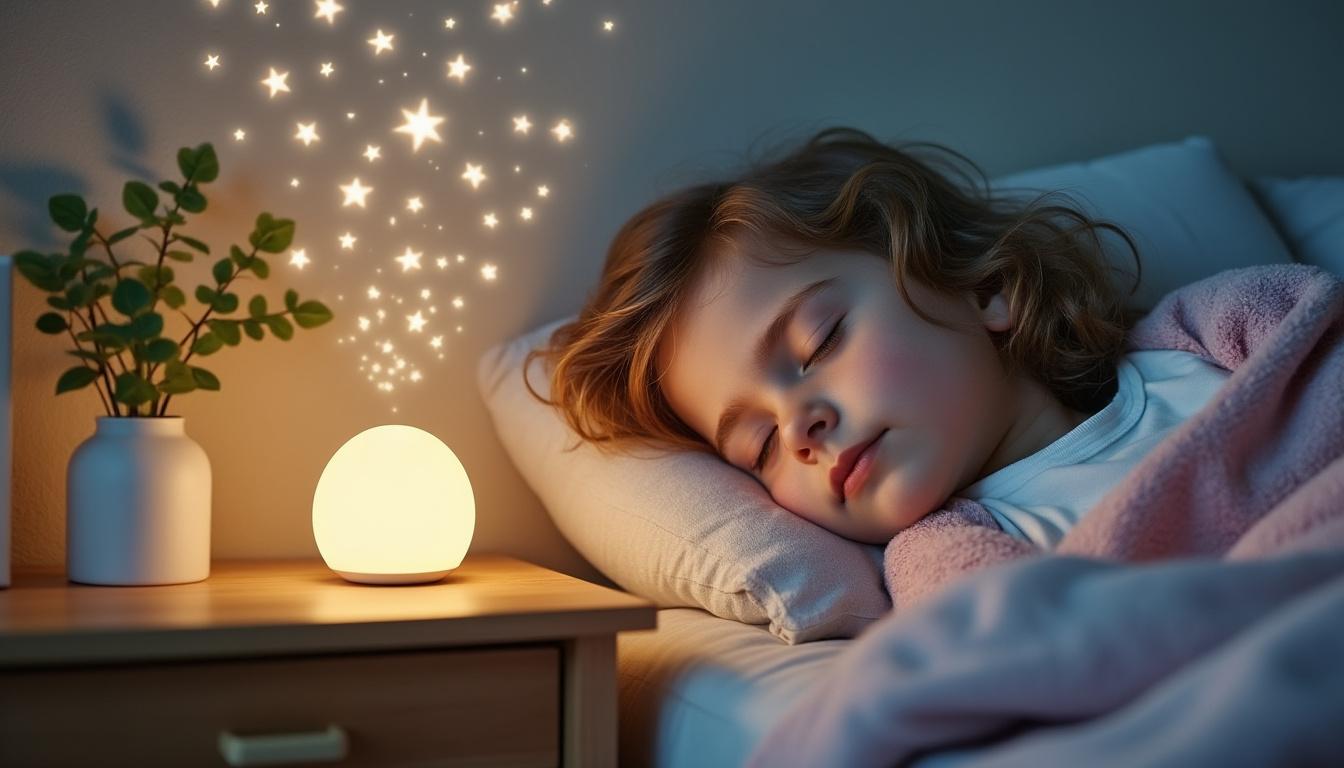 découvrez comment la veilleuse duux avec projecteur améliore la qualité du sommeil des bébés grâce à ses lumières apaisantes et ses projections relaxantes, créant ainsi un environnement propice à des nuits sereines et réparatrices.