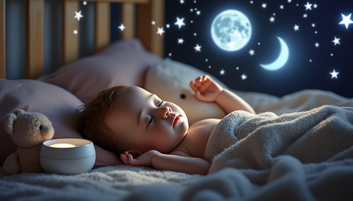 découvrez comment la veilleuse duux, équipée d'un projecteur apaisant, transforme les nuits de vos bébés en un cocon de douceur, favorisant un sommeil paisible et réparateur.