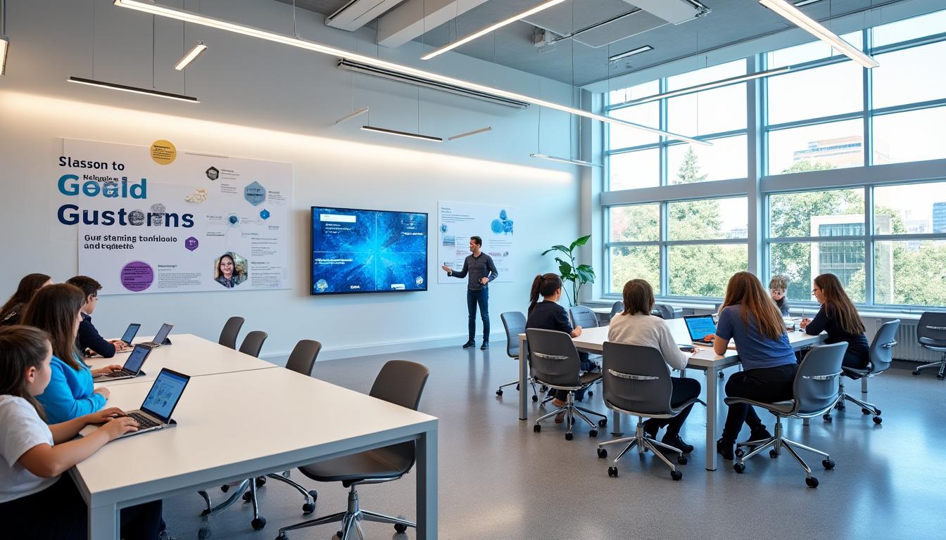 découvrez le collège 41, un établissement qui redéfinit l'enseignement supérieur grâce à son approche innovante. plongez dans un environnement d'apprentissage dynamique, où les méthodes pédagogiques novatrices rencontrent les technologies de pointe, offrant ainsi aux étudiants une formation d'excellence adaptée aux défis de demain.
