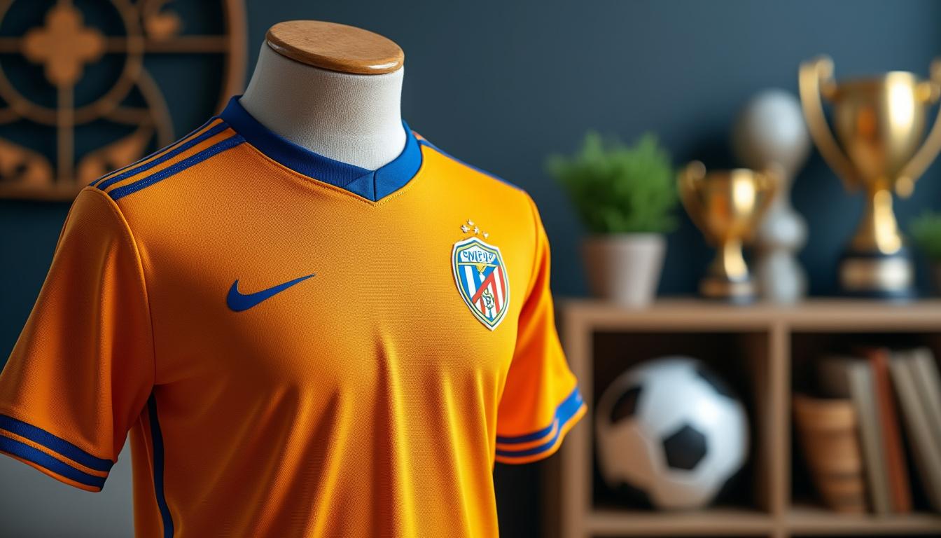 offrez un maillot de foot enfant personnalisé, le cadeau parfait pour les jeunes footballeurs ! avec leur nom et numéro sur le maillot, faites plaisir à votre petit champion et encouragez sa passion pour le football.