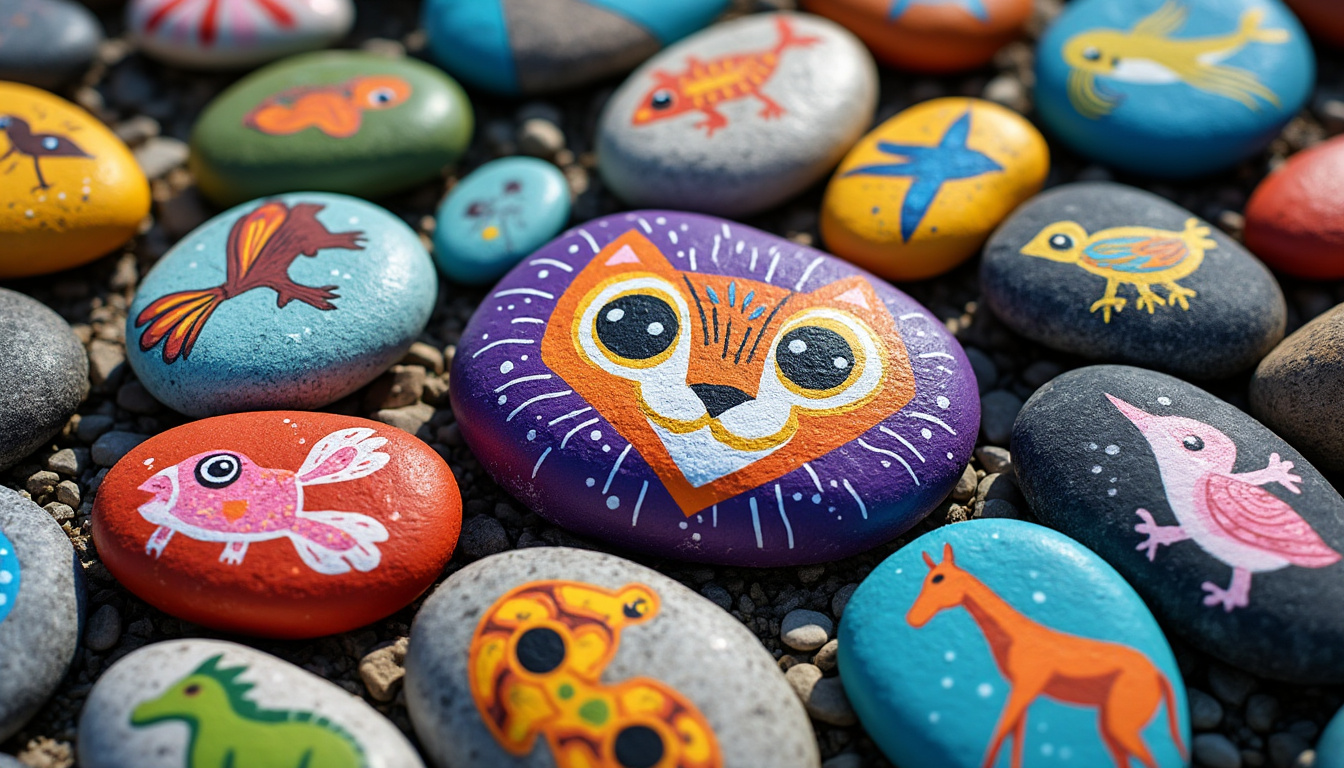 découvrez des idées créatives de peinture sur galets avec des animaux faciles à réaliser. ajoutez une touche originale et colorée à votre collection grâce à ces projets ludiques, parfaits pour débutants et passionnés de diy.