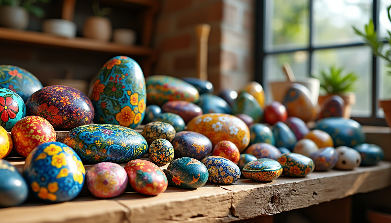 découvrez des idées créatives de peinture sur galets avec des animaux faciles à réaliser. ajoutez une touche originale à votre collection grâce à des modèles simples et inspirants pour tous les niveaux.