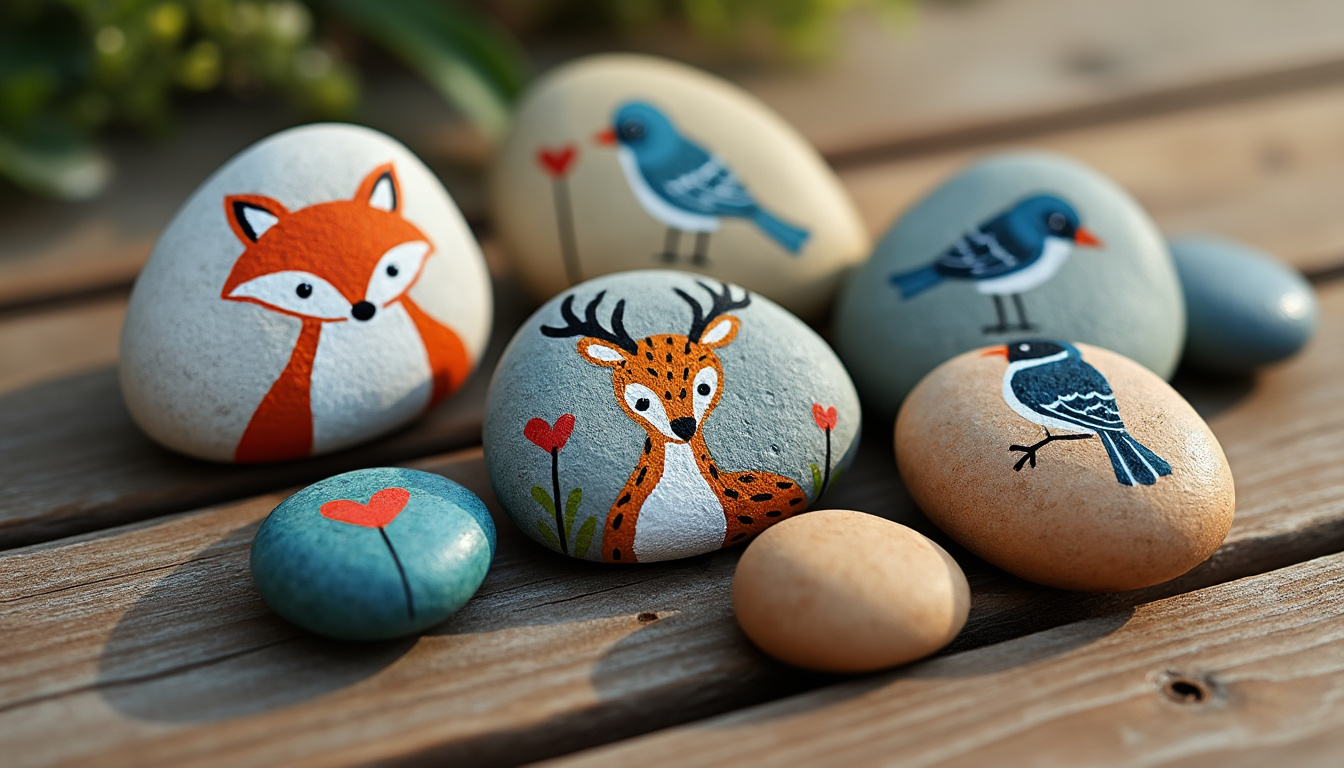 découvrez des idées créatives de peinture sur galets avec des animaux faciles à réaliser, parfaits pour enrichir votre collection diy et stimuler votre imagination !