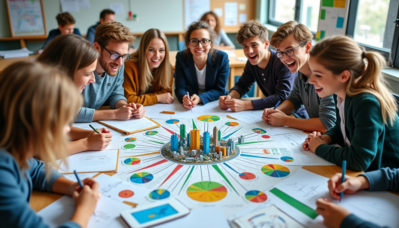 découvrez comment utiliser la carte mentale en classe de 6e pour étudier le thème 'habiter une métropole' et stimuler la créativité des élèves grâce à des outils visuels efficaces.