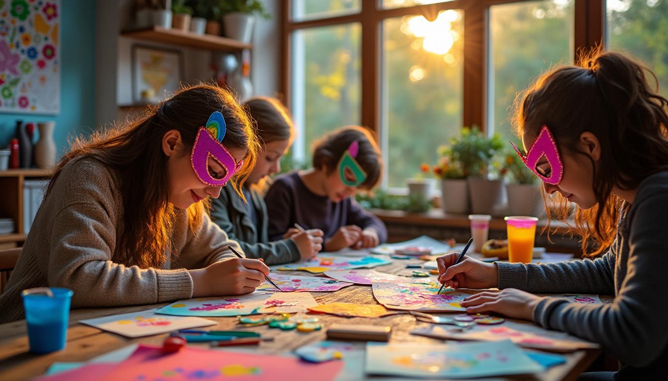 découvrez comment réaliser facilement des masques rigolos grâce à des conseils pratiques, des matériaux simples et des étapes rapides. idéal pour amuser petits et grands lors de fêtes ou d'ateliers créatifs !