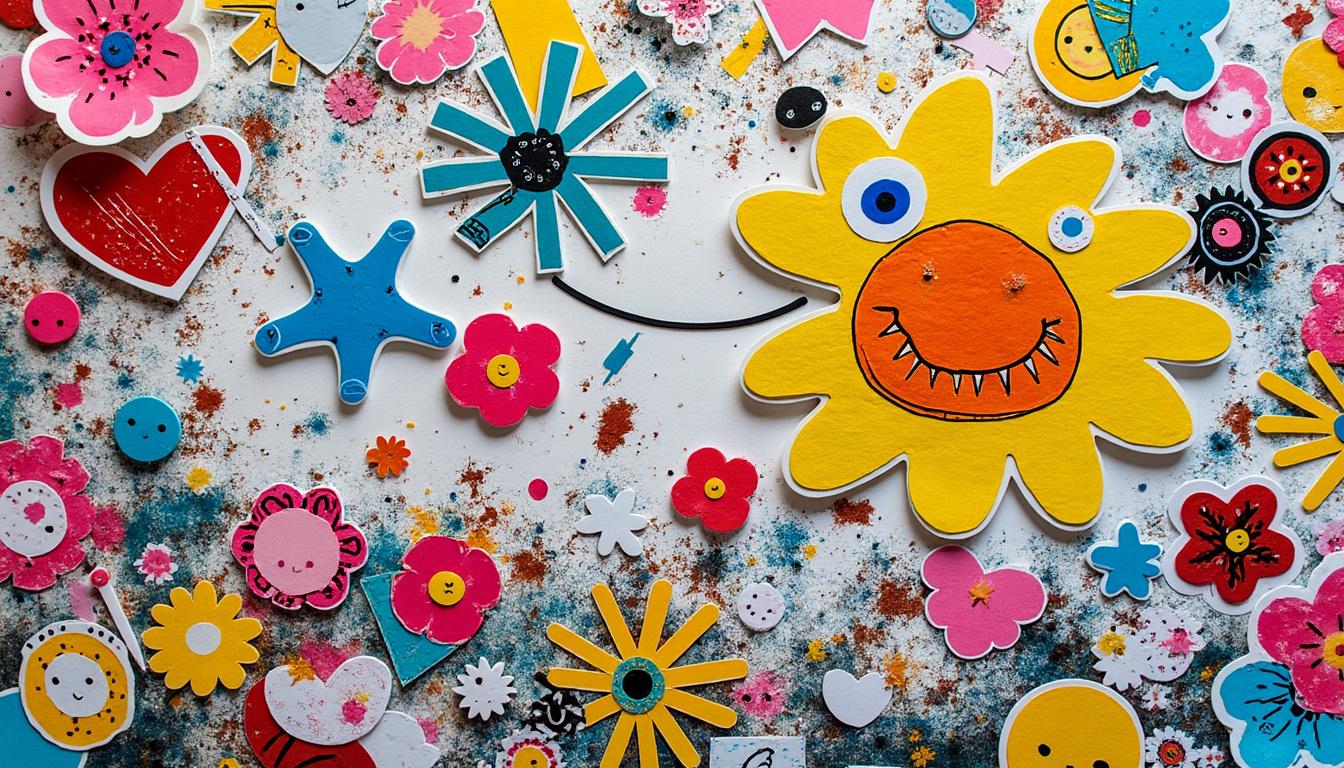 découvrez des techniques créatives pour réaliser des œuvres uniques avec des gommettes. idéal pour une activité collage ludique et originale.