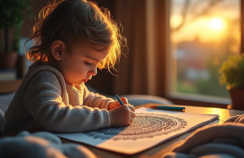 découvrez comment le mandala pour enfant peut aider à apaiser les tensions, favoriser la concentration et stimuler la créativité chez les plus jeunes.