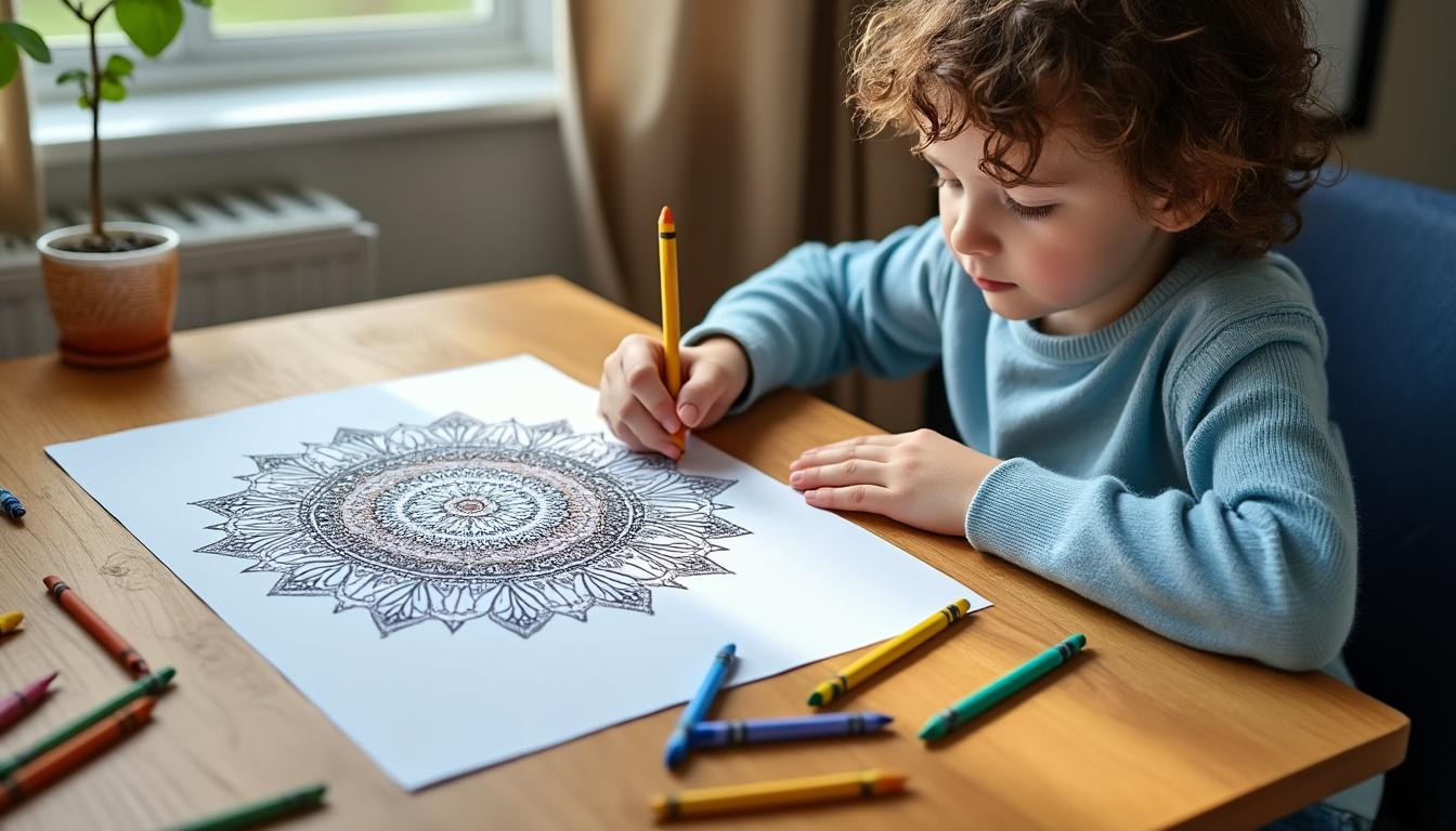 découvrez comment le mandala pour enfant peut aider à apaiser les tensions, stimuler la concentration et favoriser le bien-être émotionnel dès le plus jeune âge.