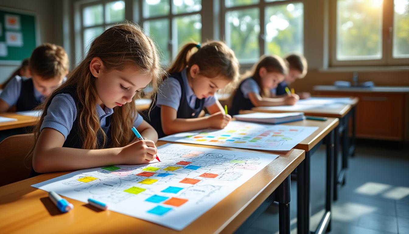 découvrez nos cartes mentales cm1 à imprimer pour stimuler la créativité et faciliter l'apprentissage de vos élèves de manière ludique et efficace.