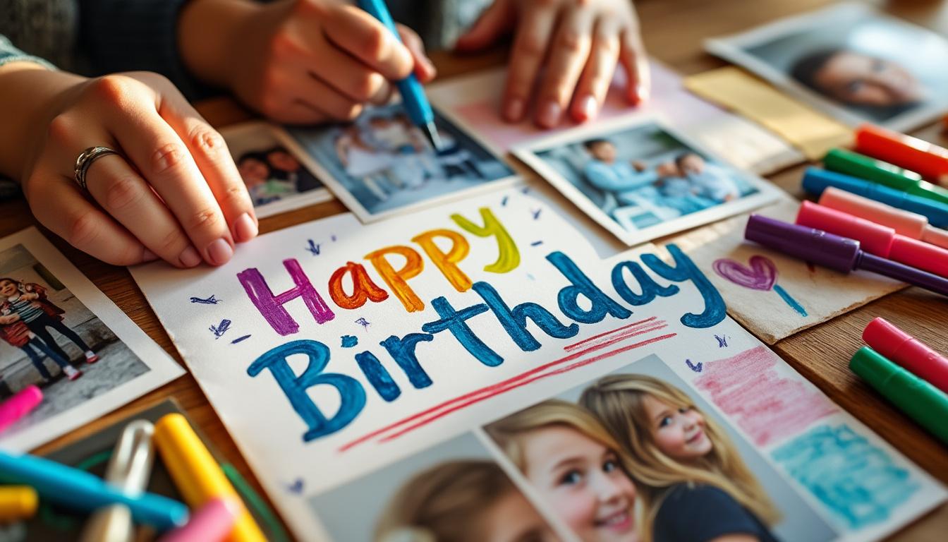 découvrez comment rendre l'album souvenir d'anniversaire de votre enfant unique en impliquant les invités à travers des idées créatives et participatives.