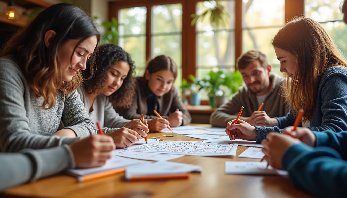 découvrez comment les jeux papier-crayon favorisent le développement social en renforçant les liens entre les participants grâce à des interactions ludiques et éducatives.