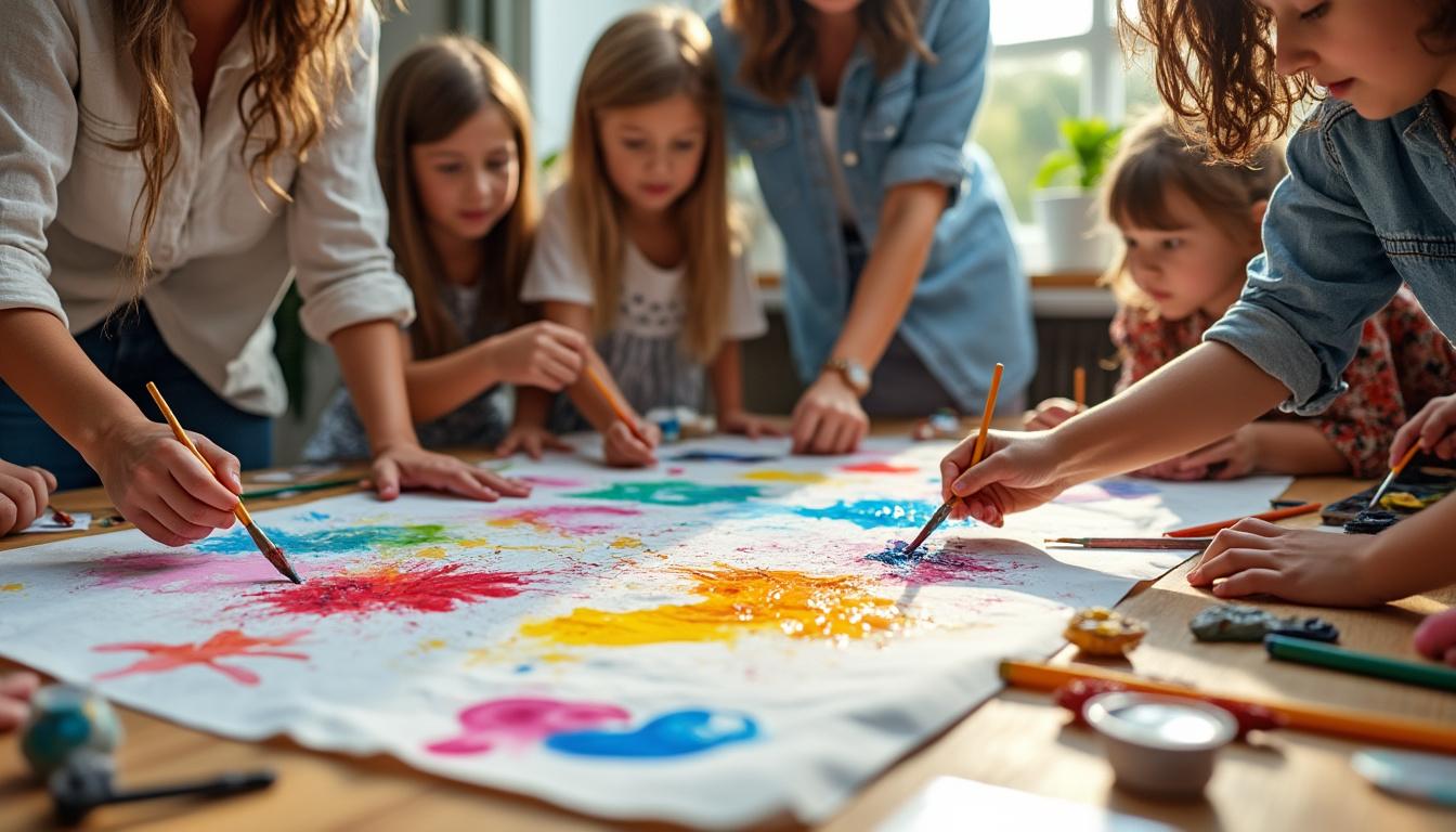 découvrez des idées créatives de dessin collectif sur grande feuille pour animer vos événements communautaires et favoriser la participation de tous dans une ambiance conviviale et ludique.