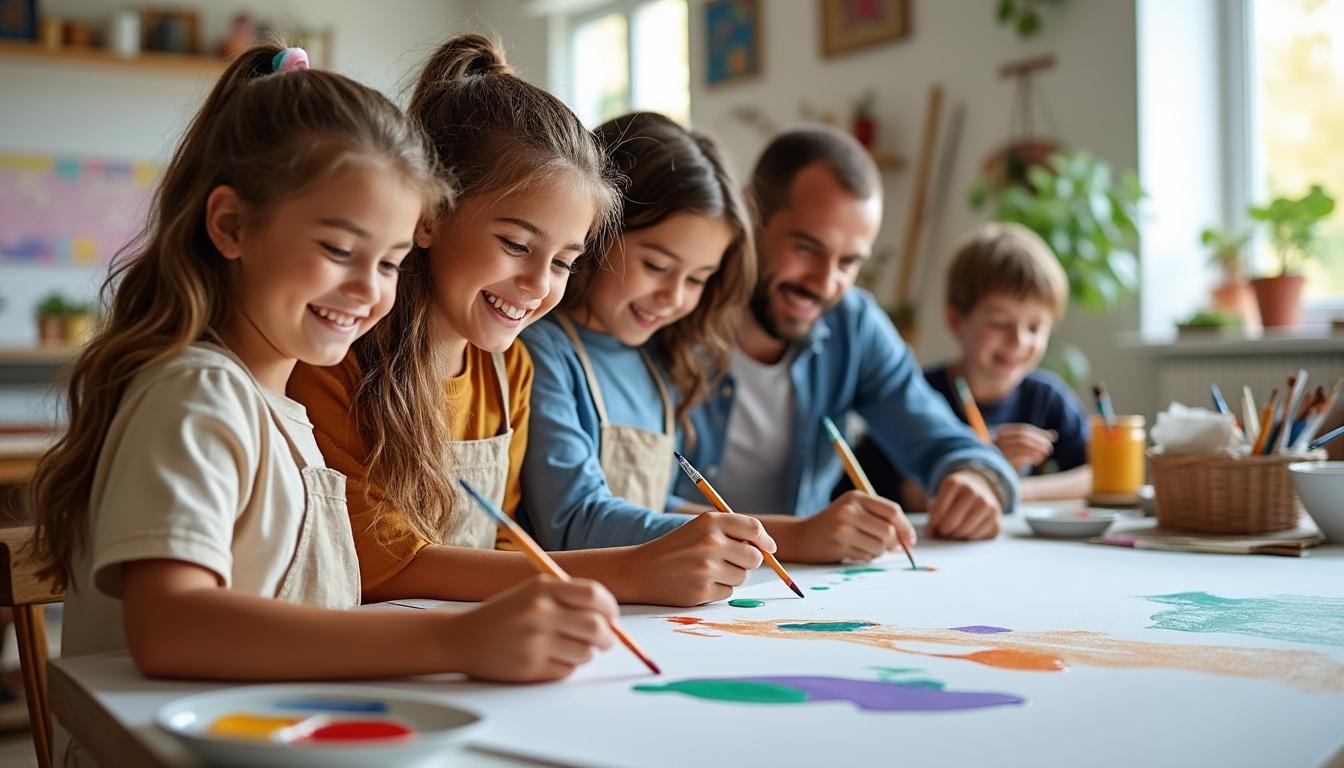 découvrez des idées de dessins collectifs sur grande feuille, parfaits pour animer vos événements communautaires avec des projets amusants et participatifs.