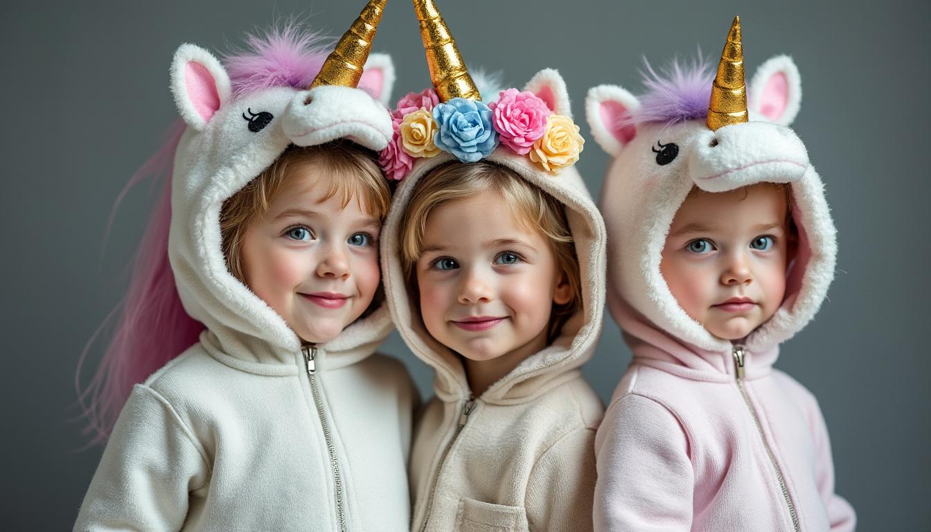 découvrez les meilleurs costumes de licorne pour une fête d'enfants inoubliable, alliant magie, couleur et confort pour émerveiller petits et grands.