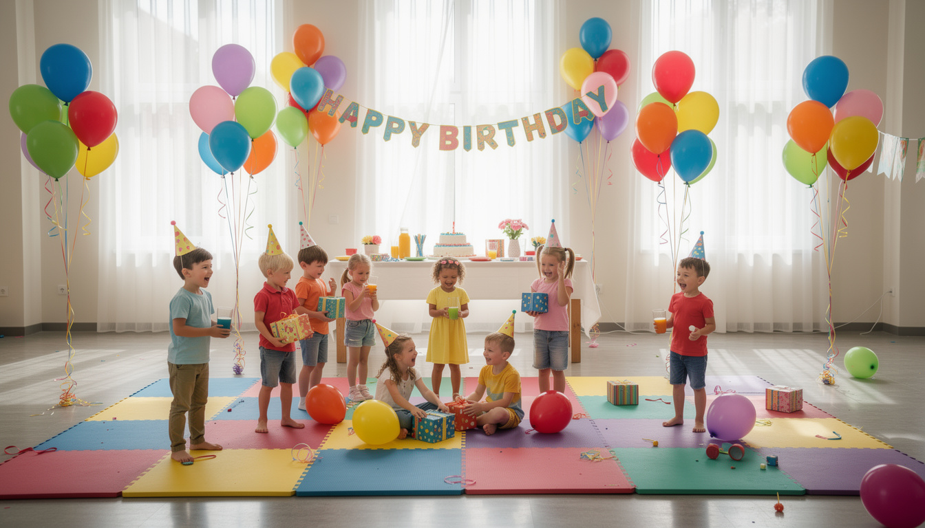 découvrez les avantages d'organiser une fête pour enfants dans une salle municipale : espace adapté, sécurité garantie et tarifs abordables pour célébrer vos moments importants en toute sérénité.