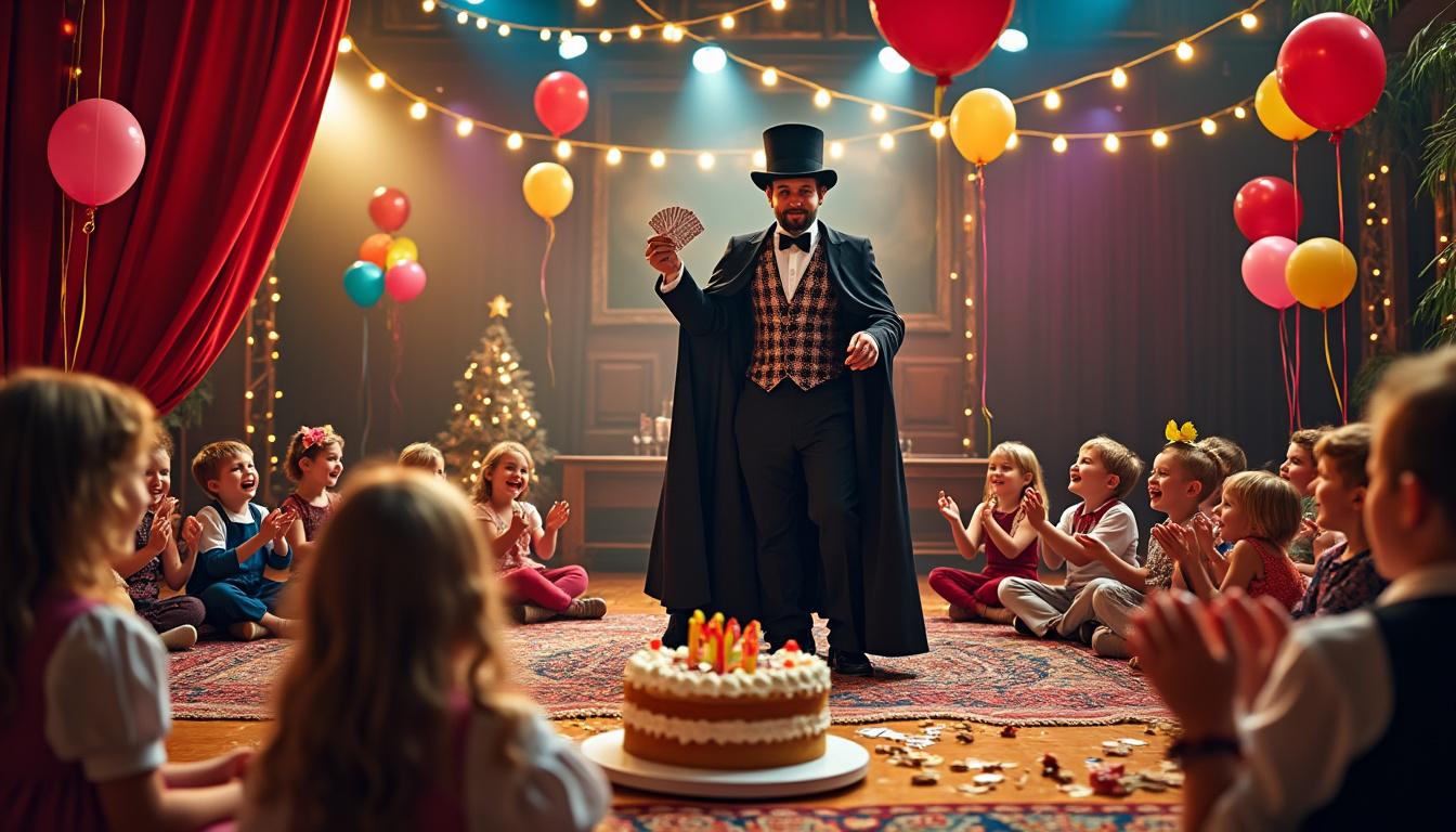 découvrez pourquoi une fête pour enfants magique avec magicien est le choix idéal pour rendre votre prochain événement inoubliable, divertissant et plein de surprises.