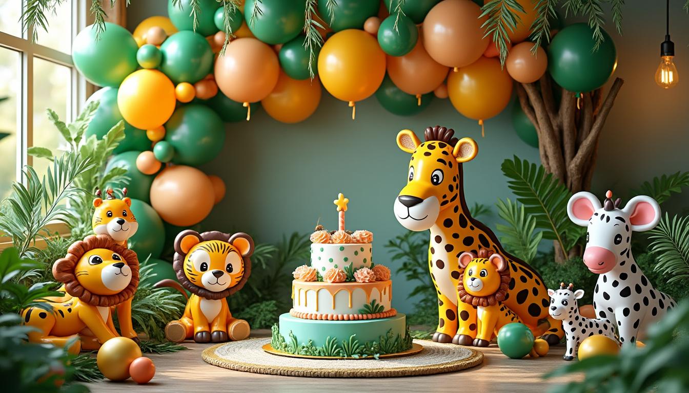 célébrez un anniversaire d'enfant inoubliable au zoo local, où les animaux deviennent les invités d'honneur pour une fête magique et éducative.