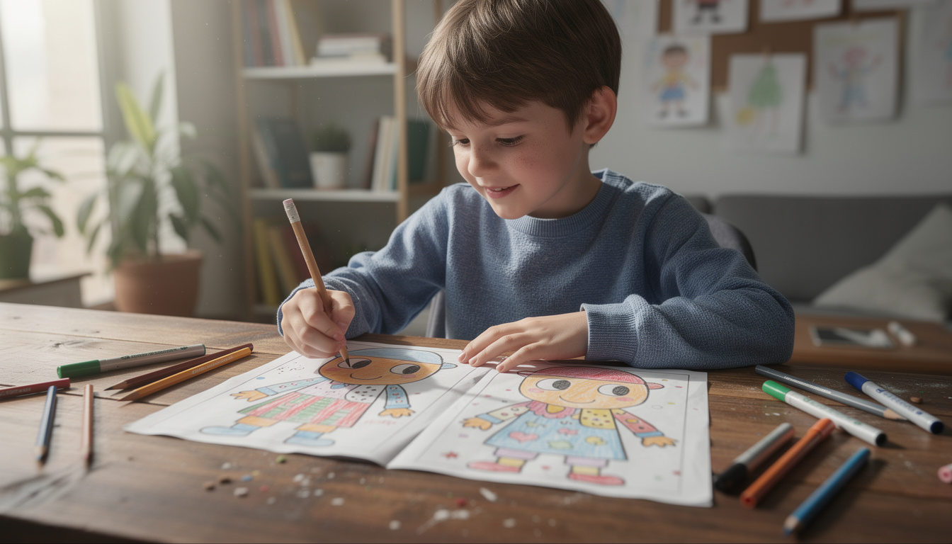 découvrez comment le coloriage magique sur les doubles favorise la créativité des jeunes en combinant apprentissage ludique et exploration artistique.