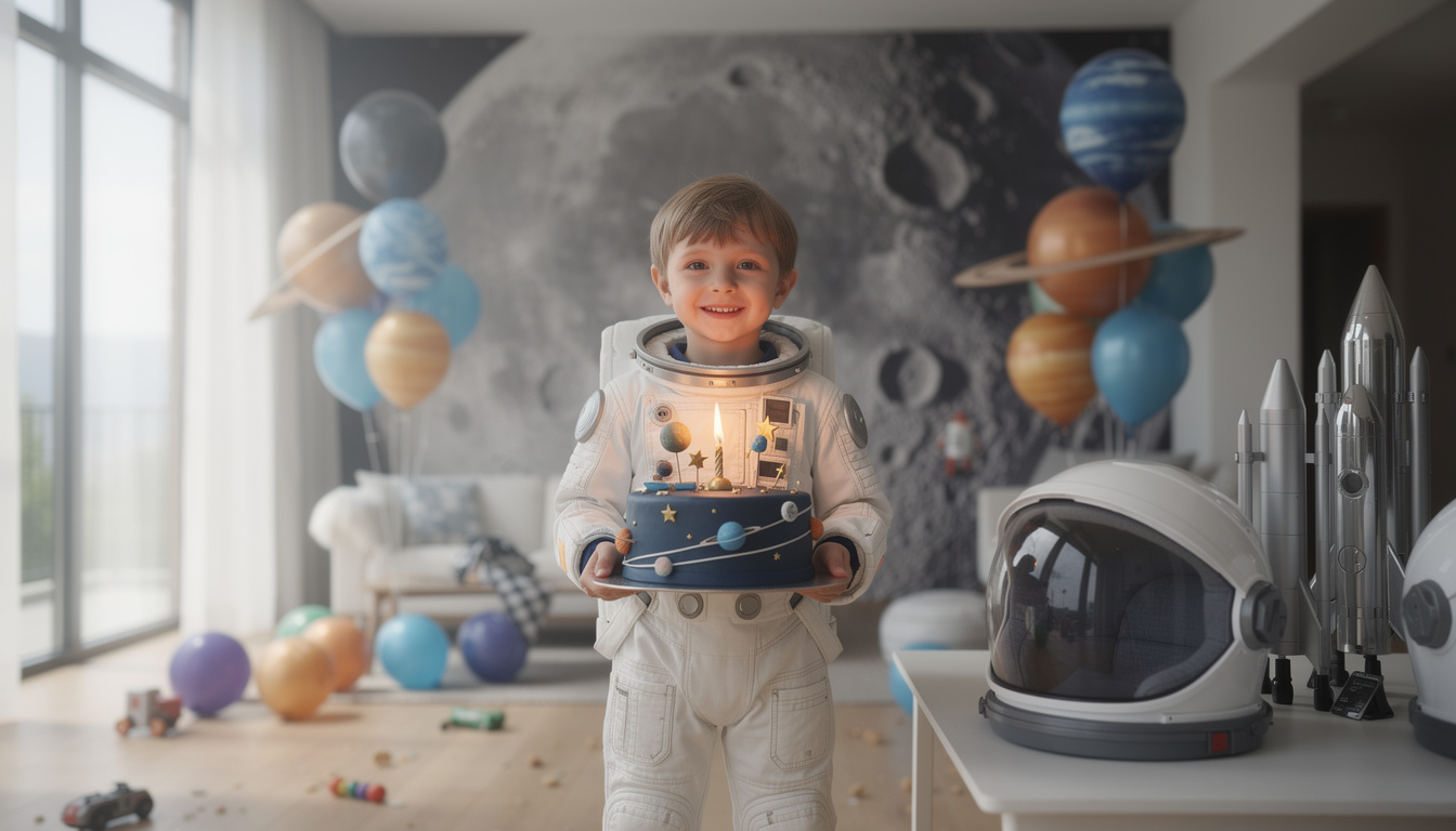découvrez comment organiser un anniversaire d'enfant sur le thème astronaute qui impressionnera tous les petits explorateurs avec des idées originales, décorations spatiales et activités ludiques.