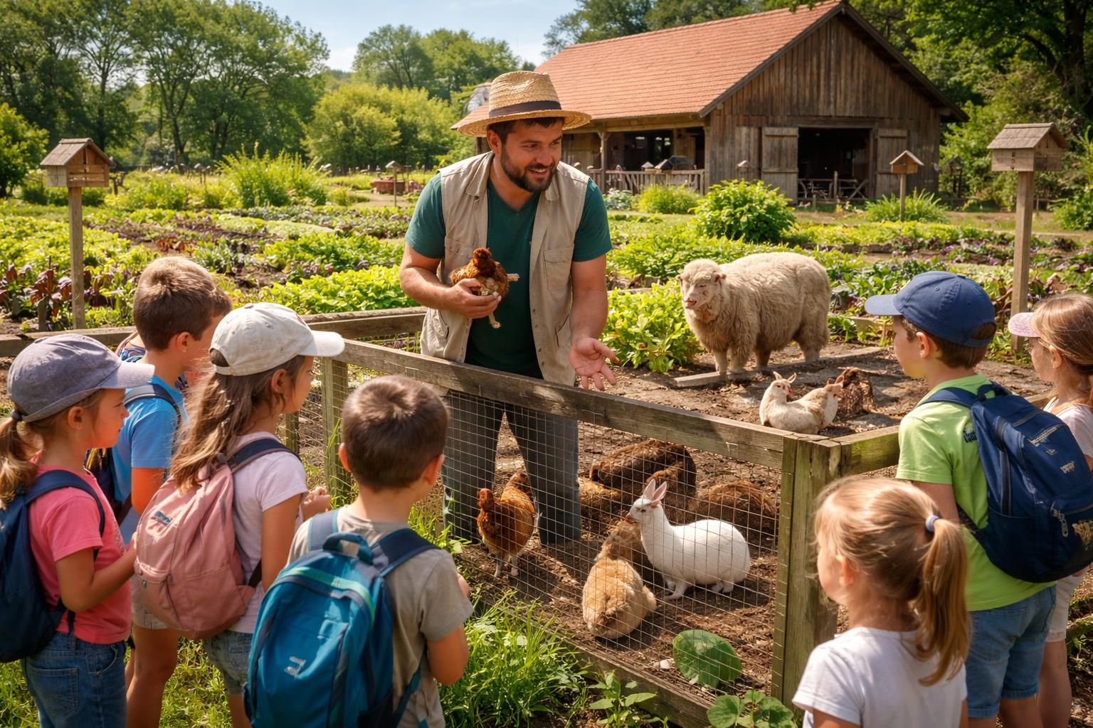 Comment une ferme pédagogique à Metz éveille la curiosité des jeunes