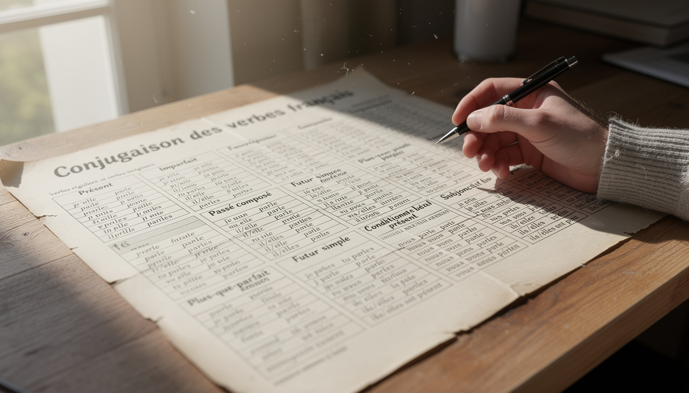 découvrez notre tableau de conjugaison des temps simples et composés, un outil indispensable pour réussir vos examens de français avec confiance et précision.