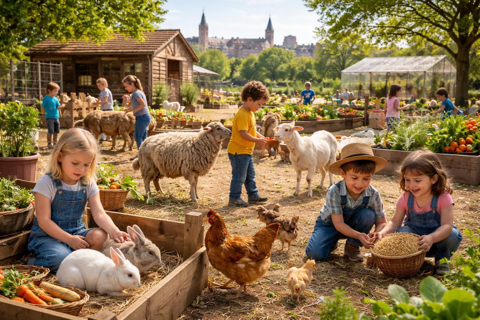 découvrez comment une ferme pédagogique à lille offre aux enfants un environnement ludique et éducatif pour apprendre la nature, les animaux, et le développement durable.