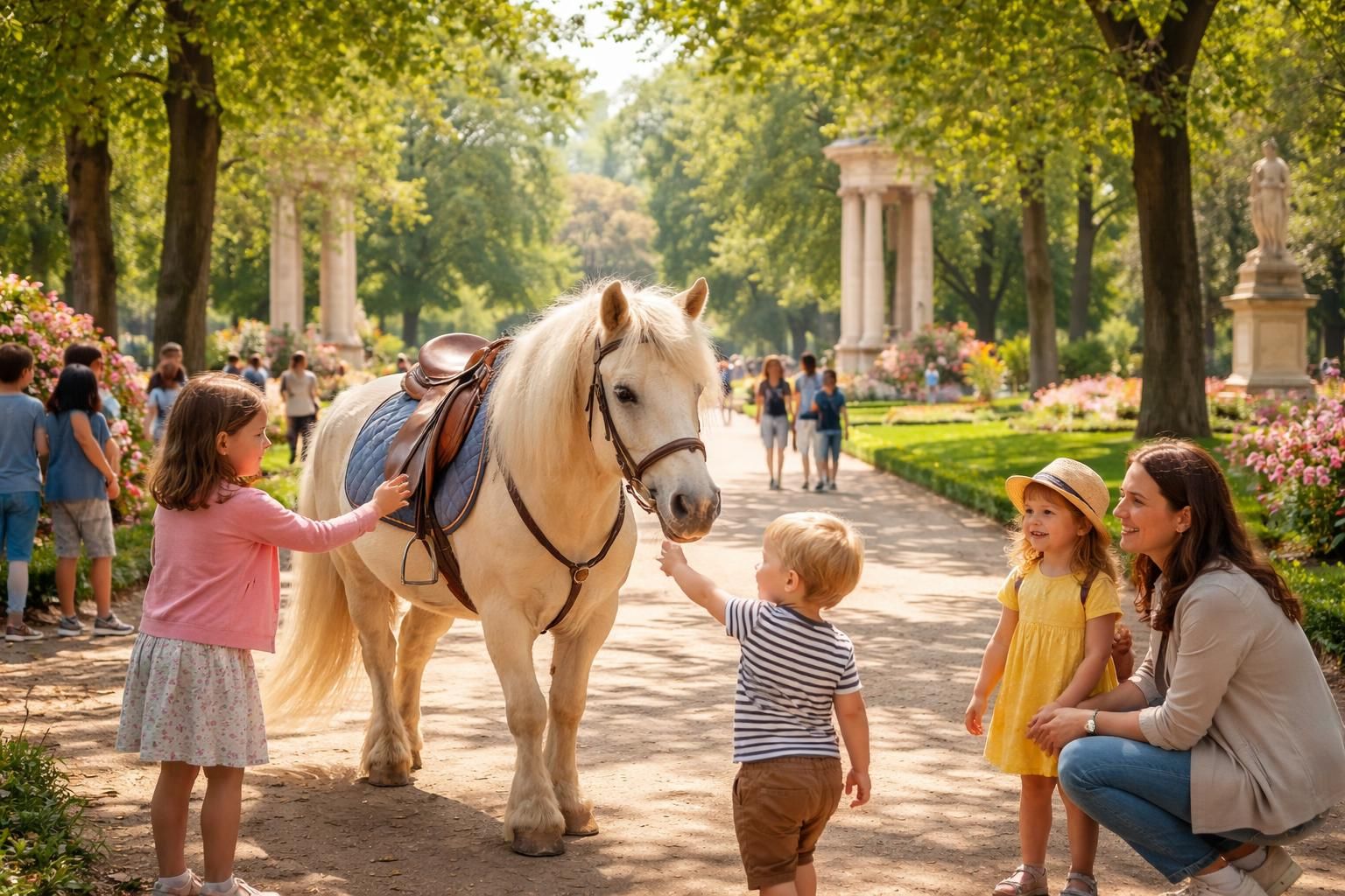 découvrez où faire du poney au parc monceau à paris et vivez une expérience magique pour petits et grands. une activité incontournable en plein cœur de la capitale.