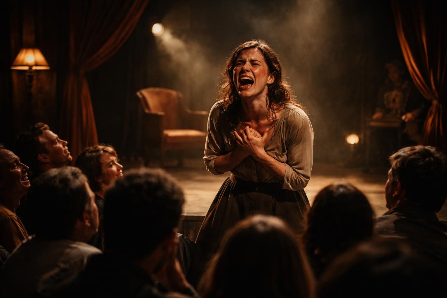 explorez l'essence du théâtre, l'art puissant du dealer d'émotions, et découvrez ce qui touche profondément les spectateurs et fait vibrer leur âme.