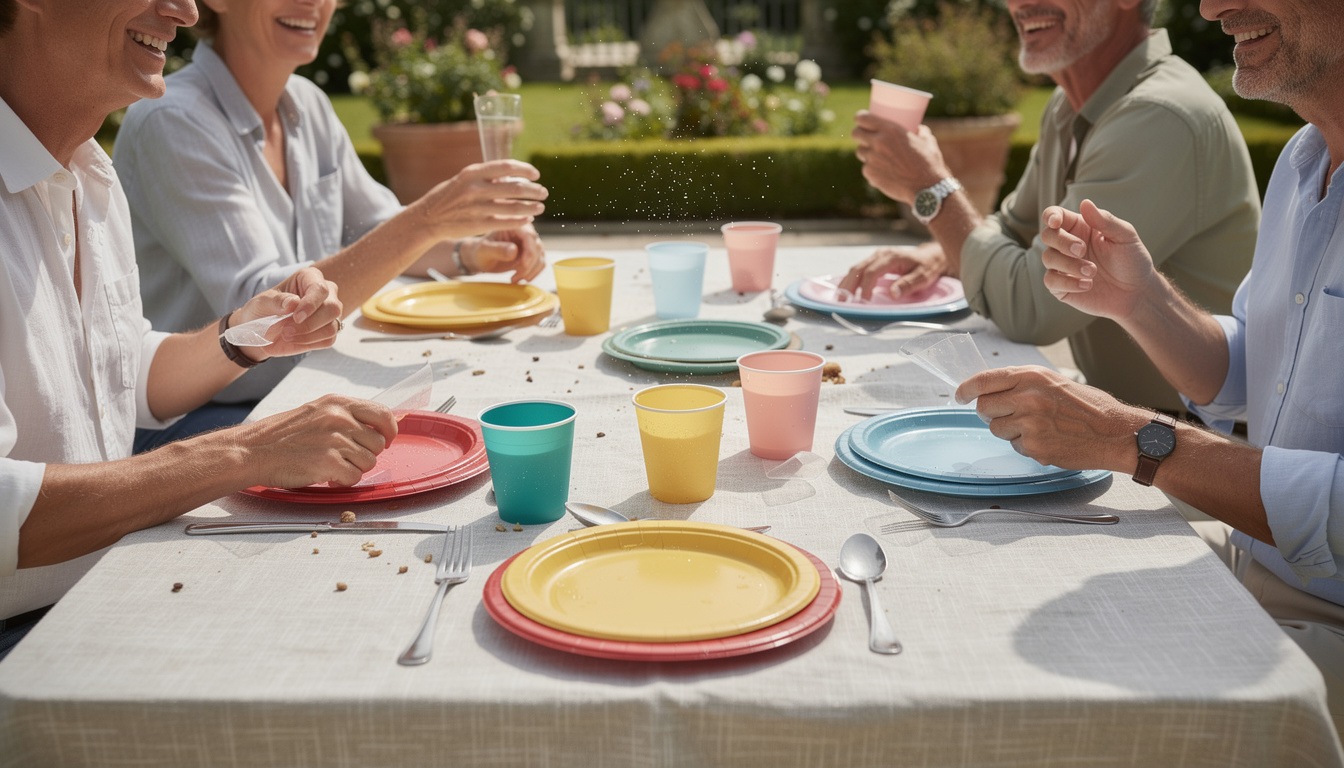découvrez pourquoi la vaisselle jetable colorée est indispensable pour apporter gaieté et praticité à vos événements festifs, tout en facilitant le nettoyage.