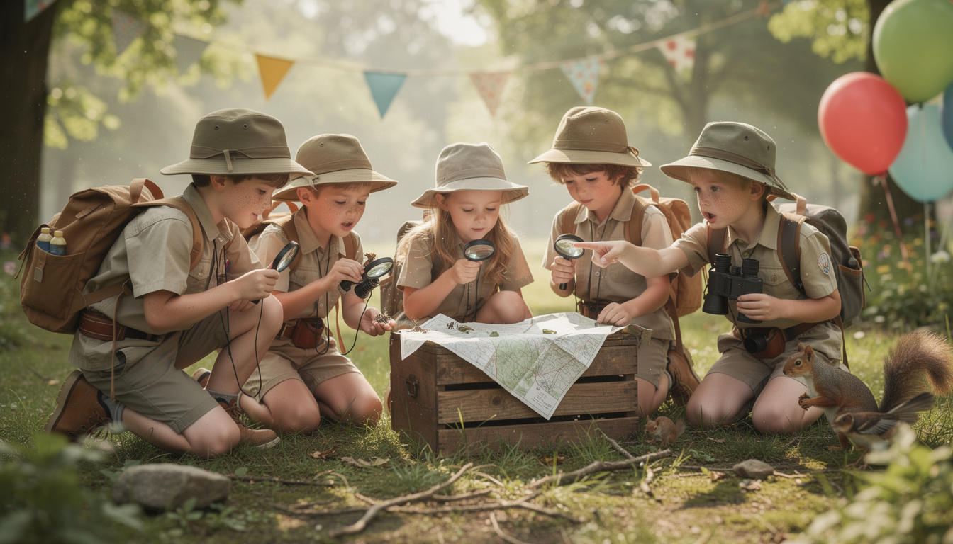 découvrez des idées originales et amusantes pour organiser un anniversaire d'enfant sur le thème de l'explorateur curieux, avec des activités captivantes et une décoration adaptée pour un succès garanti.