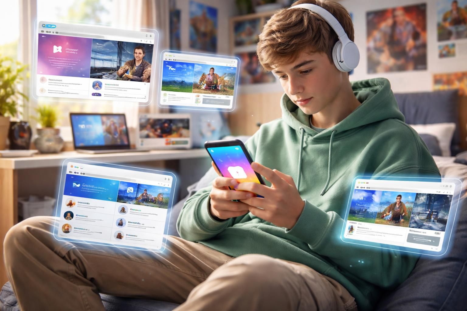 découvrez comment la touche home facilite la navigation rapide dans les pages web, spécialement conçue pour les adolescents.