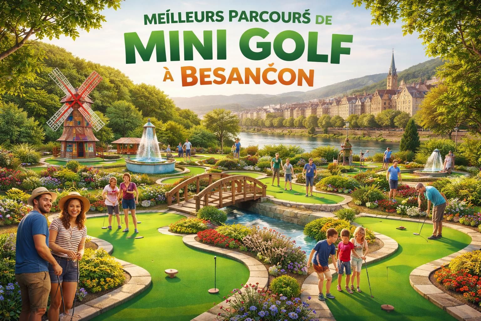 découvrez notre guide des meilleurs parcours de mini golf à besançon pour une sortie ludique en famille ou entre amis. parcourez les endroits incontournables pour un moment de plaisir garanti.