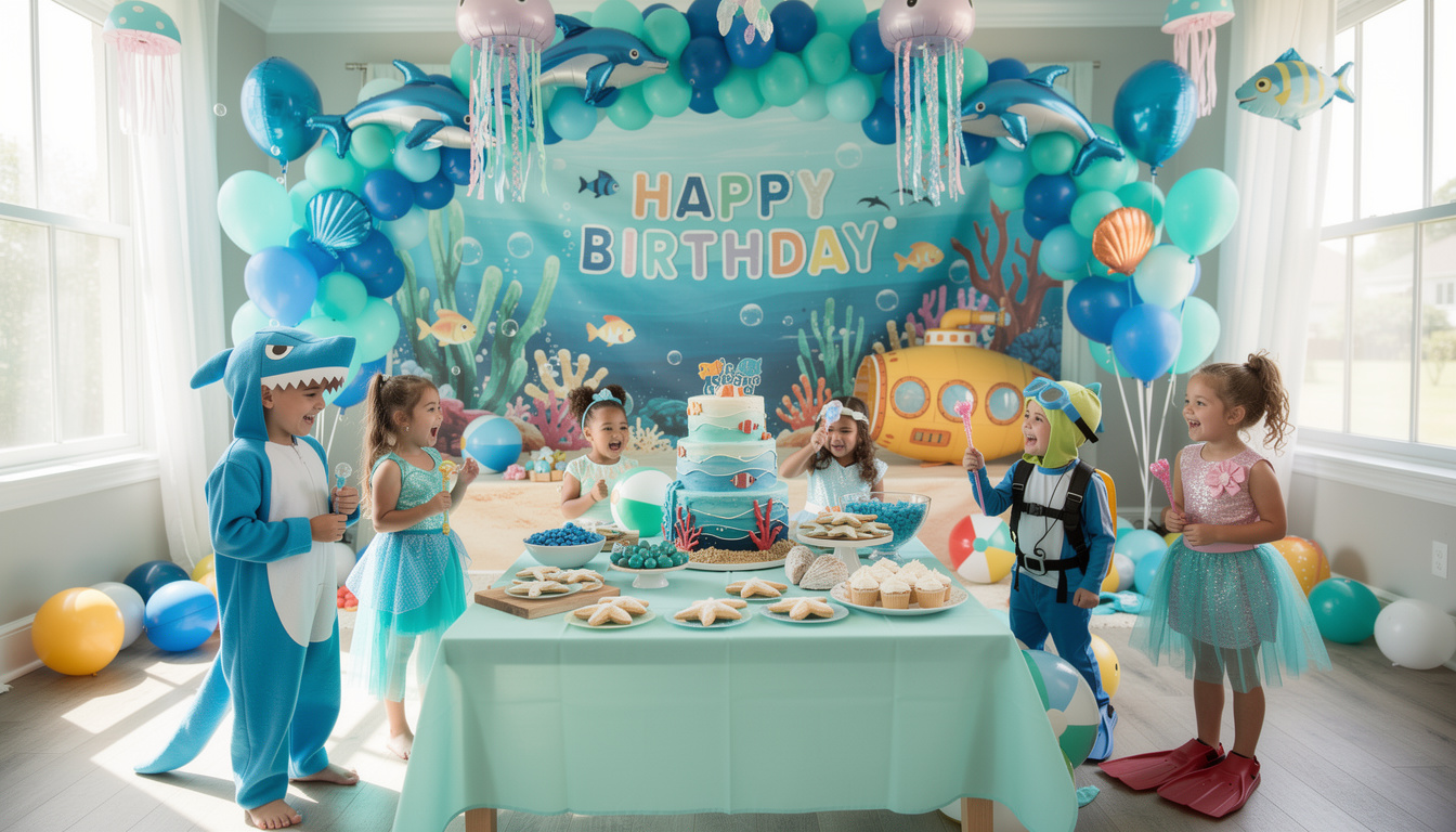 découvrez 10 idées originales pour organiser une fête pour enfants sous le thème de l’océan magique et offrir une célébration inoubliable pleine d’aventures marines.