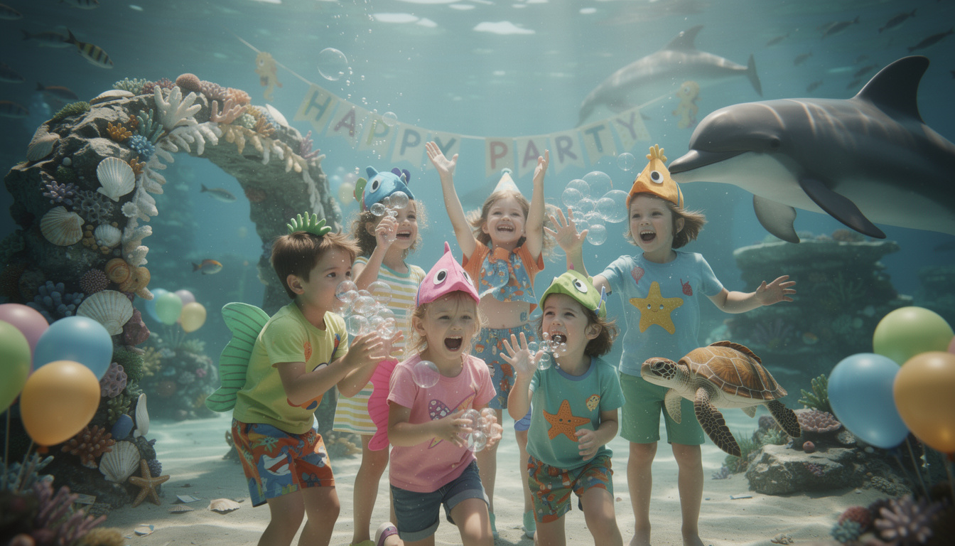 découvrez 10 idées originales pour organiser une fête pour enfants sur le thème de l'océan magique et offrir une célébration inoubliable pleine d'aventures aquatiques et de moments enchantés.