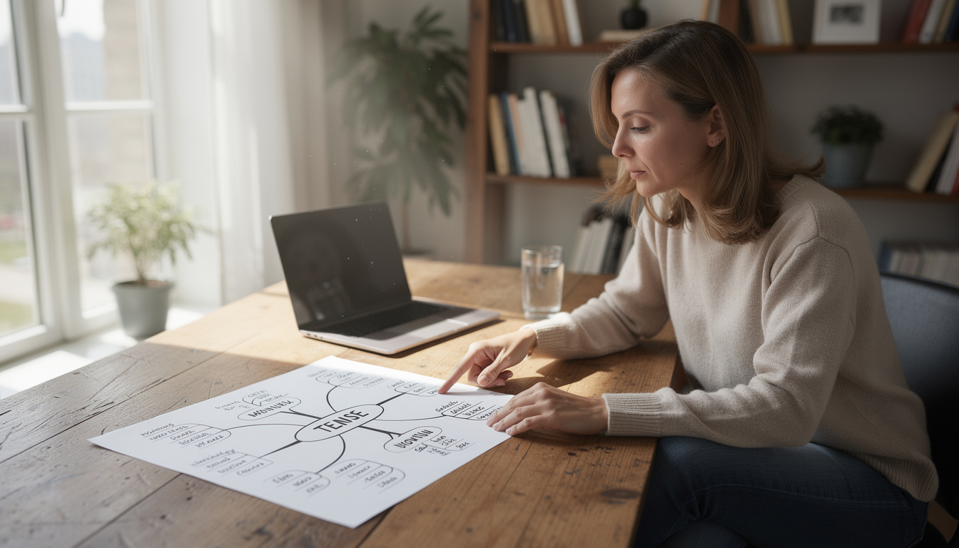 découvrez comment utiliser une carte mentale du prétérit en anglais pour améliorer rapidement votre maîtrise des temps passés et progresser efficacement.