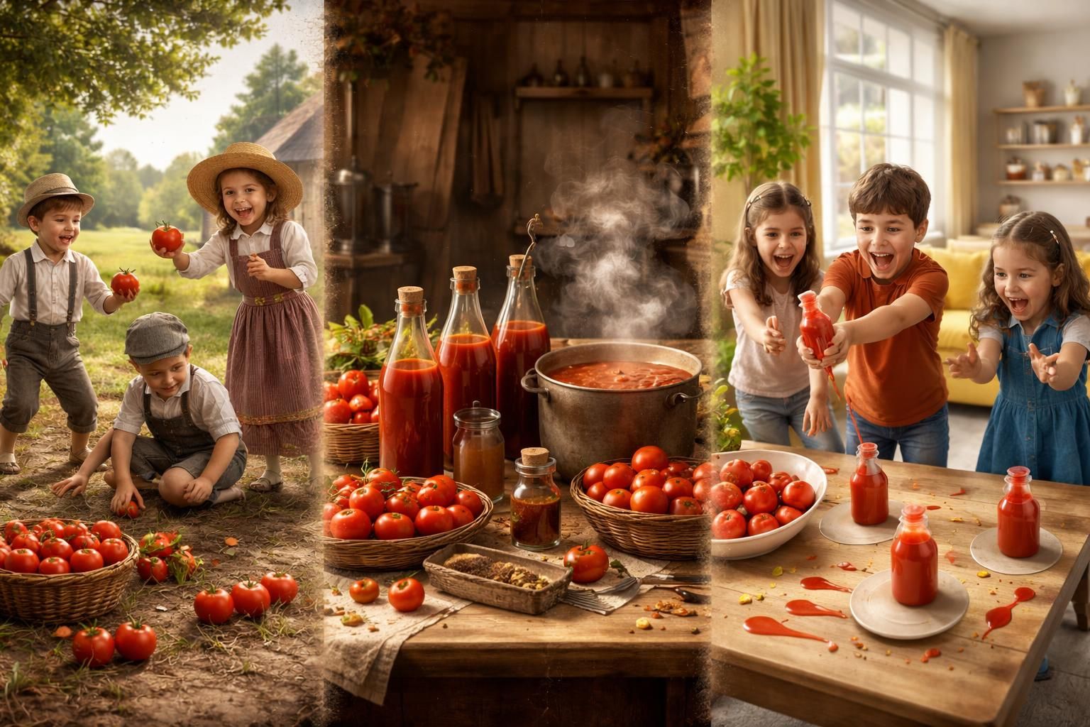 découvrez l'histoire fascinante du jeu de la tomate ketchup, ses origines surprenantes et son évolution à travers le temps.