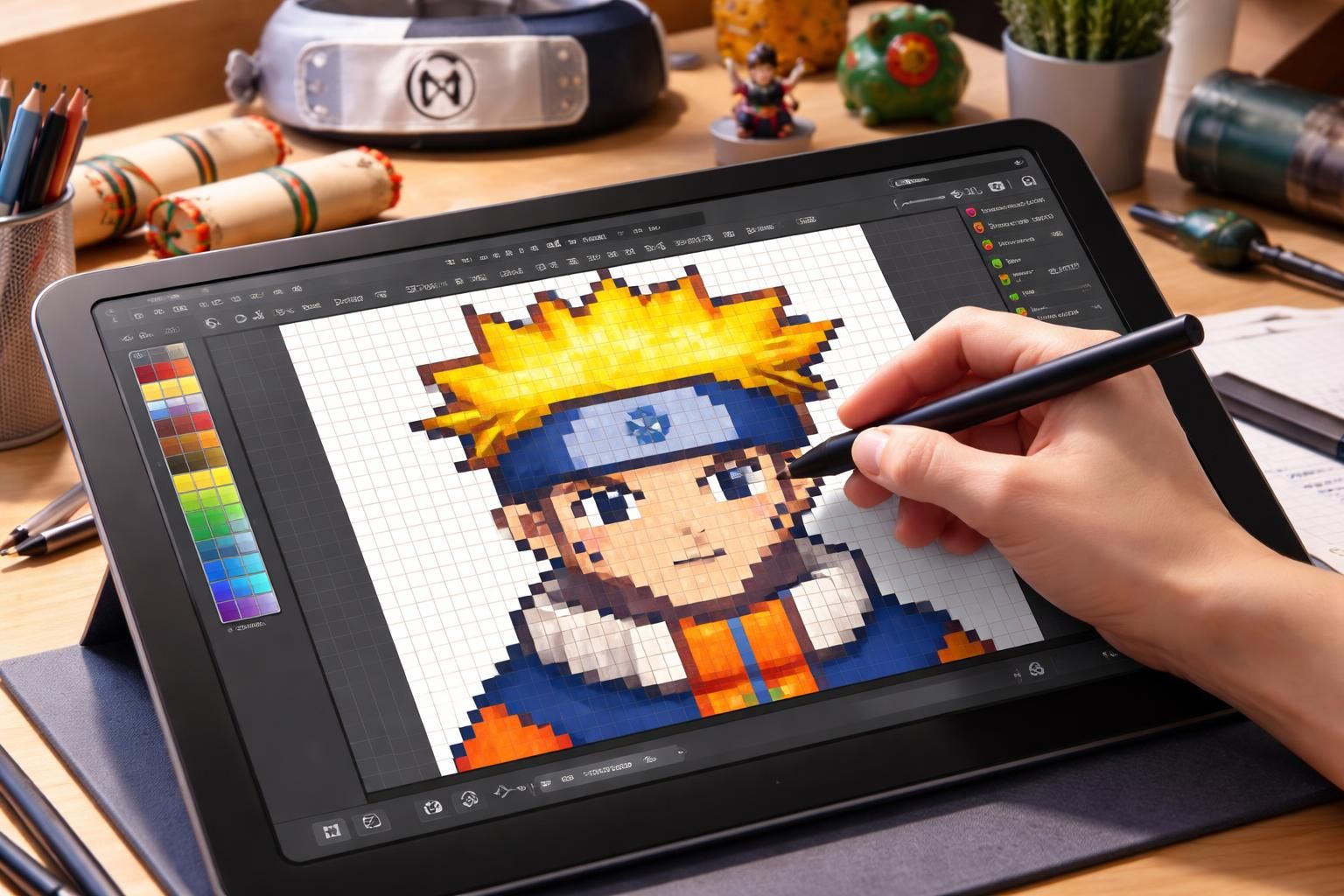 découvrez notre guide pratique pour créer facilement un pixel art de naruto, étape par étape, même si vous débutez en pixel art.