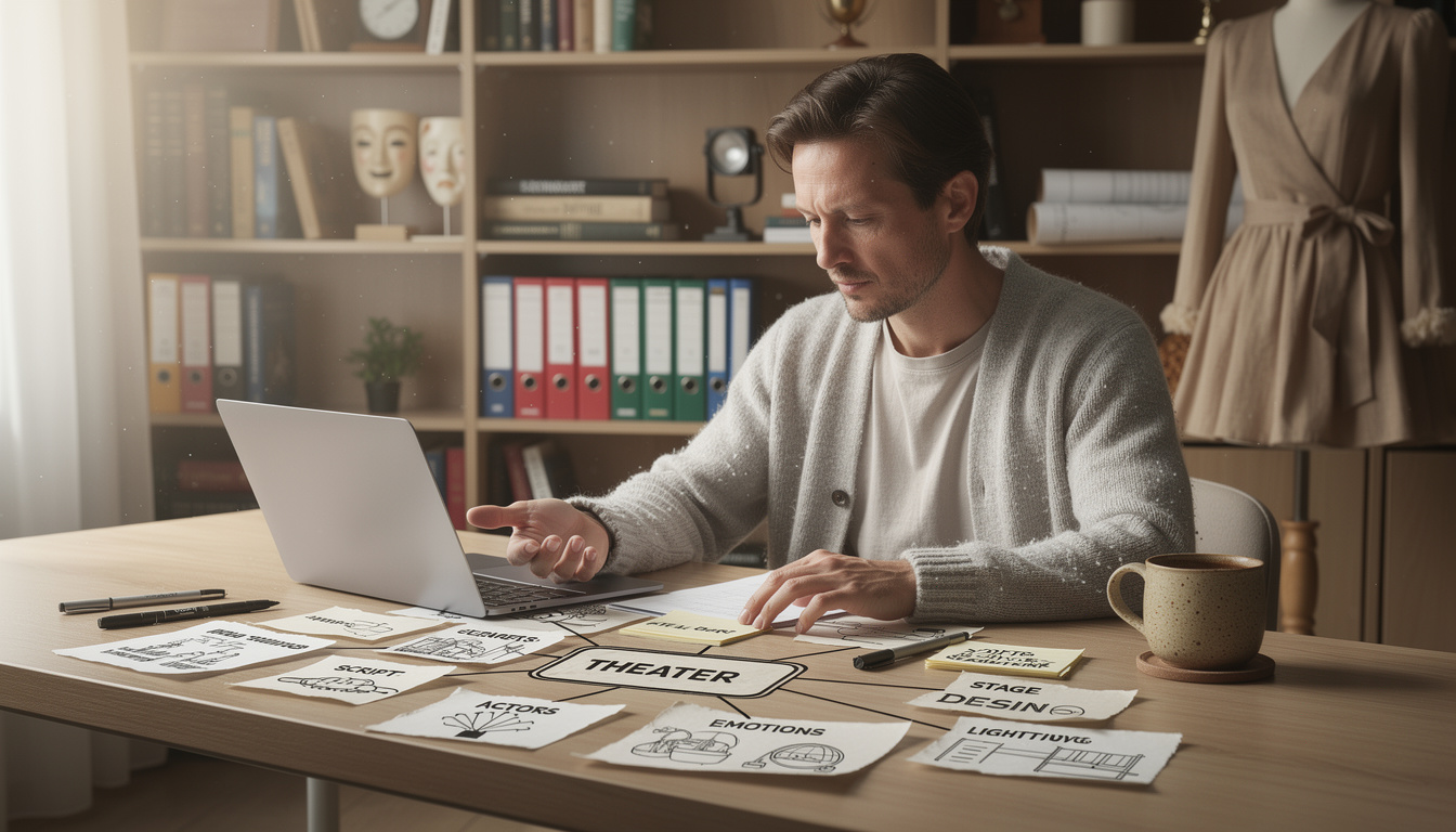 découvrez comment une carte mentale du théâtre peut vous aider à structurer et organiser efficacement vos idées pour une meilleure compréhension et créativité.