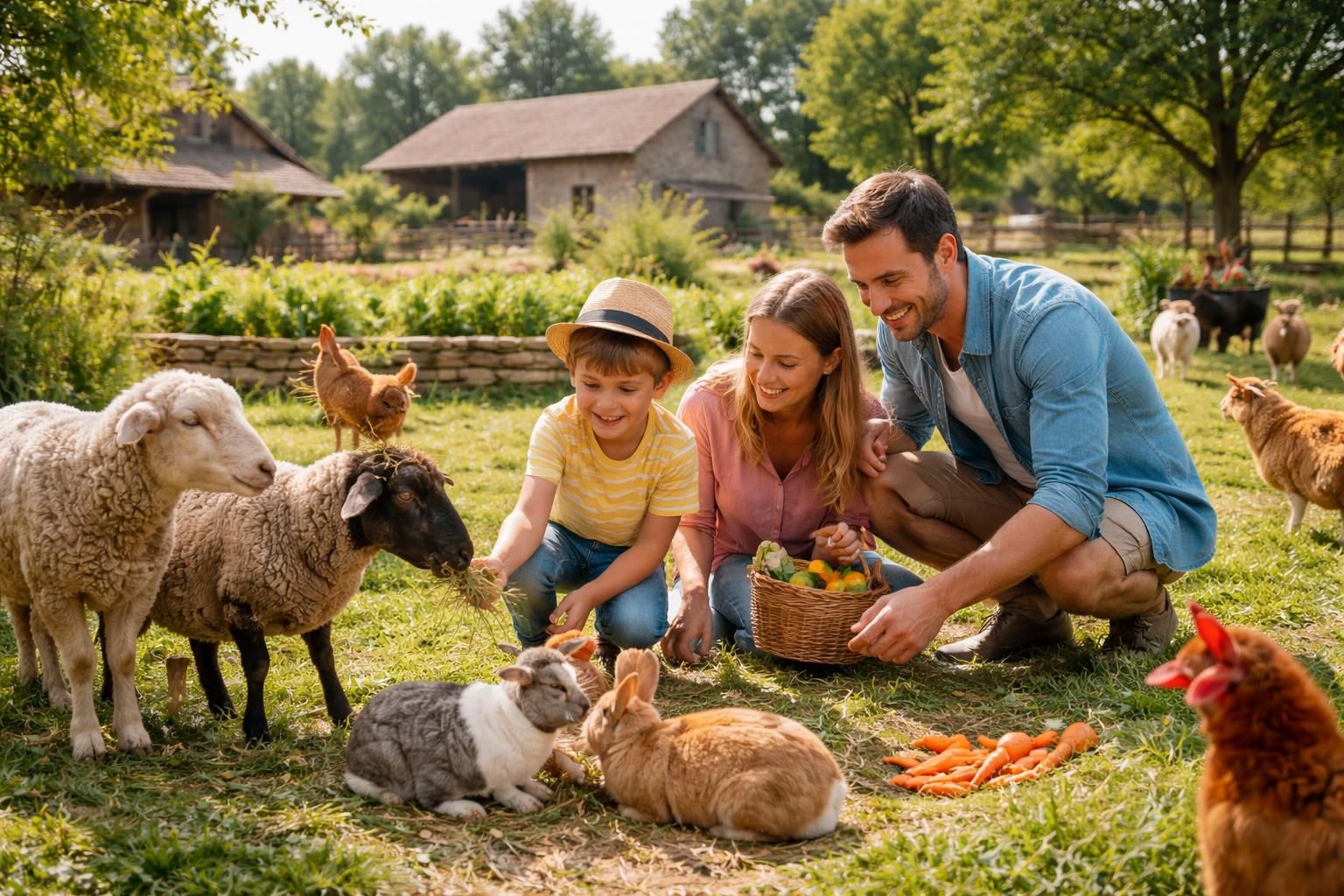 découvrez les nombreux bienfaits d'une sortie en famille à la ferme pédagogique de villefranche sur saône : éducation, nature, moments de partage et activités ludiques pour petits et grands.