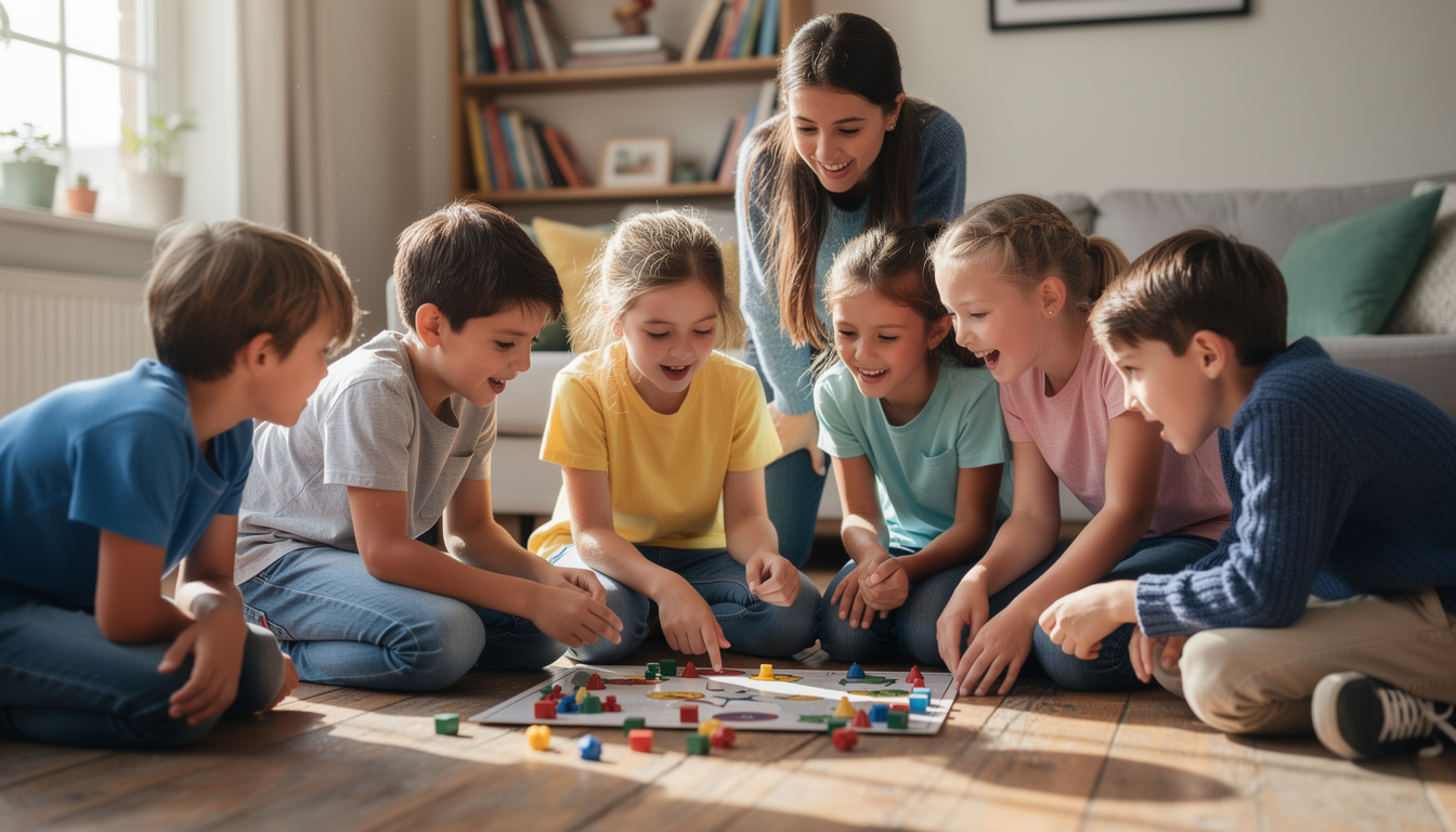 découvrez les règles essentielles d'un gage pour enfants, un jeu ludique idéal pour favoriser la coopération et prévenir les conflits lors des activités en groupe.