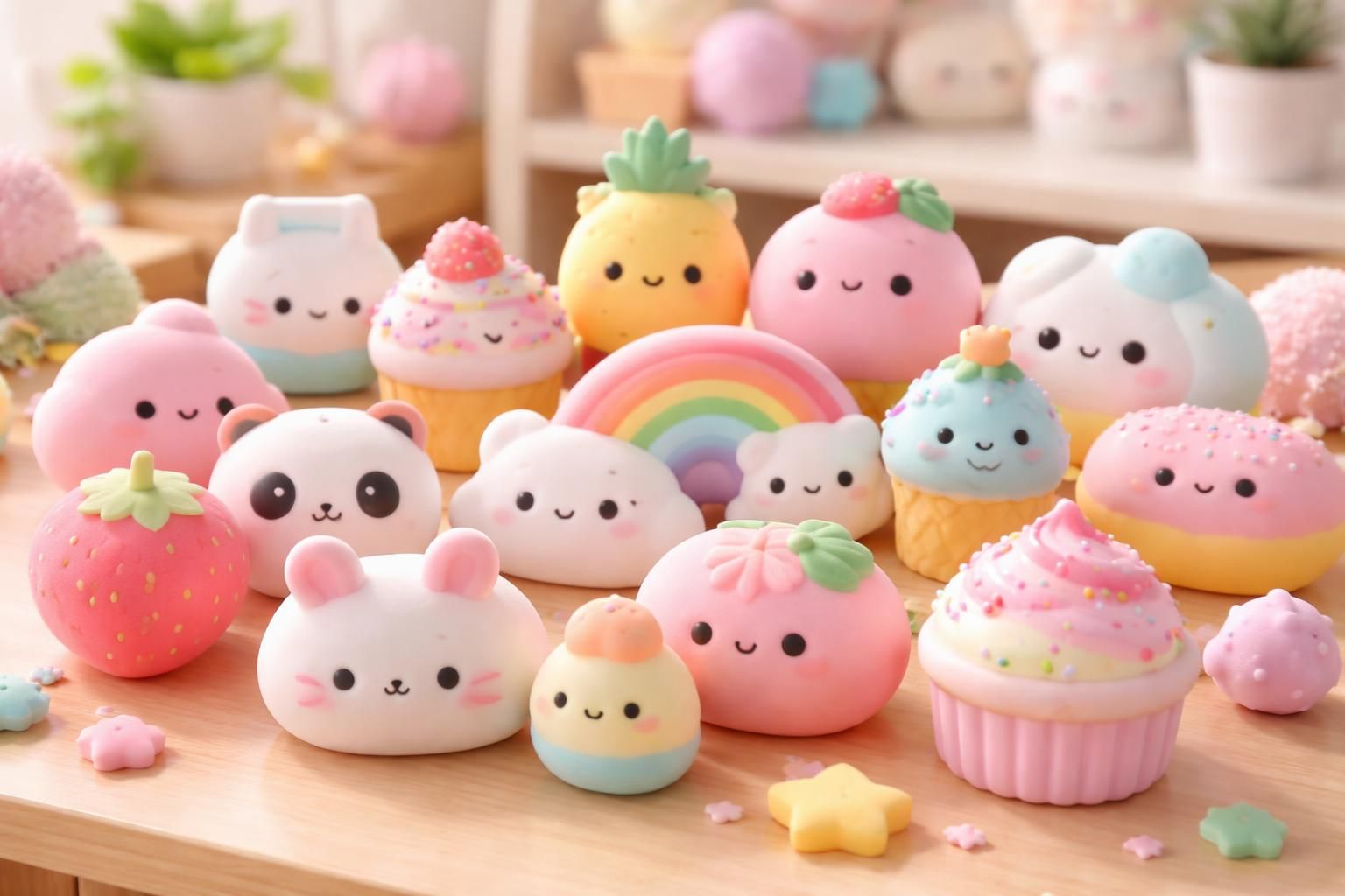 découvrez les squishies kawaii, ces petites créations mignonnes et tendance qui font fondre les cœurs. plongez dans l'univers doux et coloré de ce phénomène incontournable.