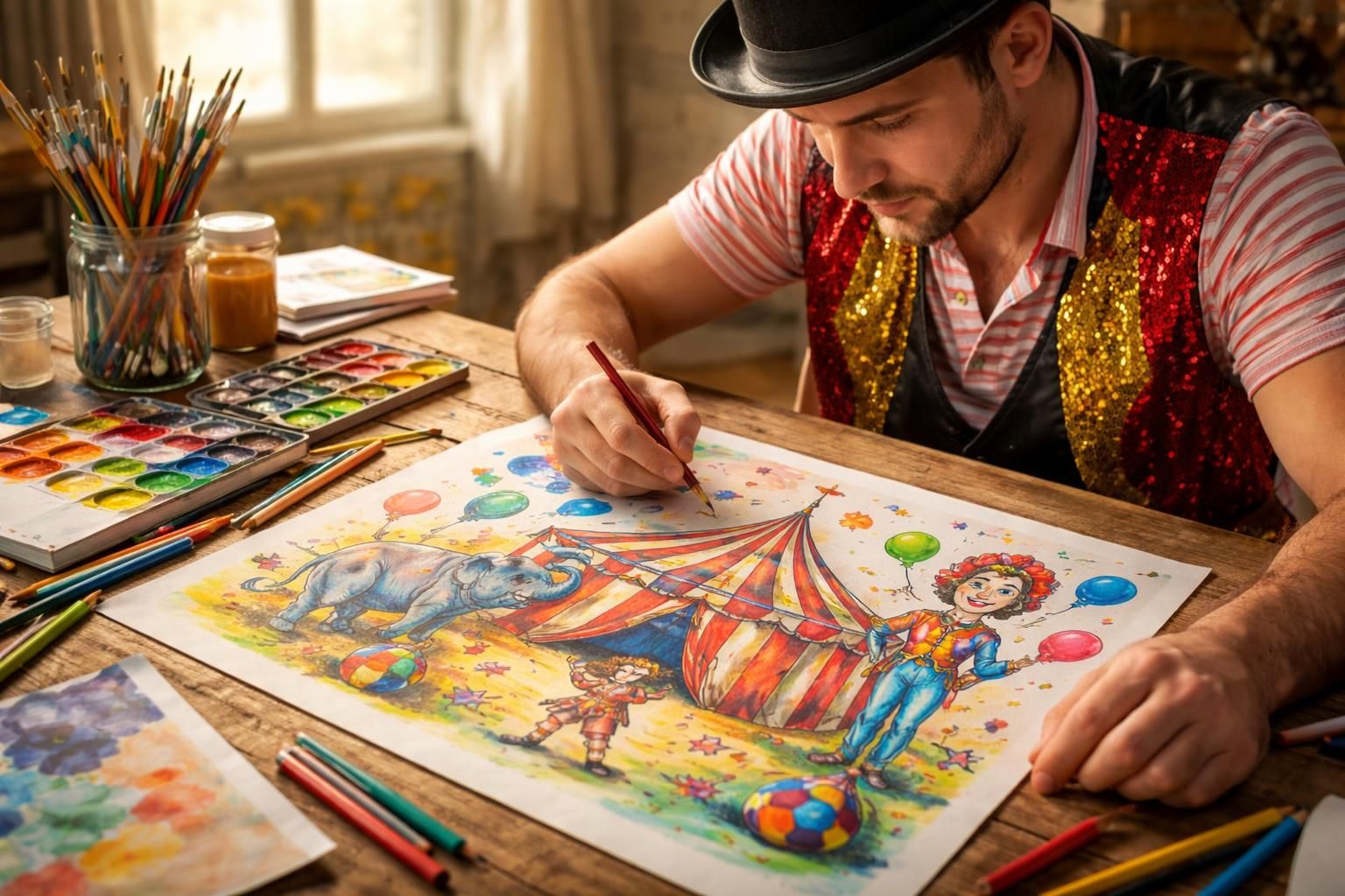 découvrez comment créer un dessin de cirque facile et personnalisé pour exprimer votre style unique et laisser libre cours à votre créativité.