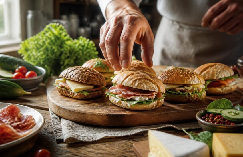 découvrez comment sélectionner les ingrédients idéaux pour concocter un assortiment de mini sandwiches savoureux et réussis à chaque fois.