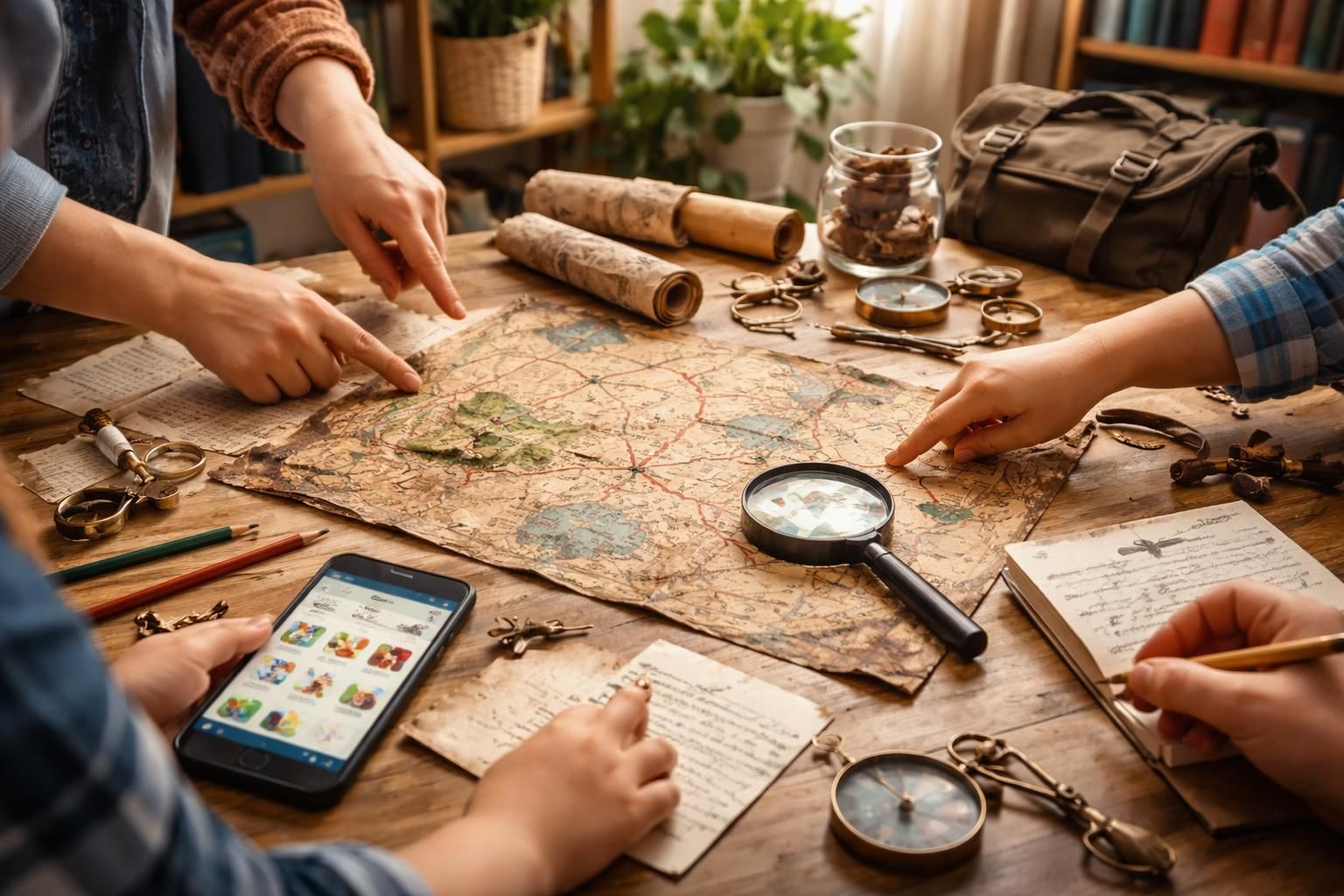 Créer une chasse au trésor personnalisée : étapes à suivre