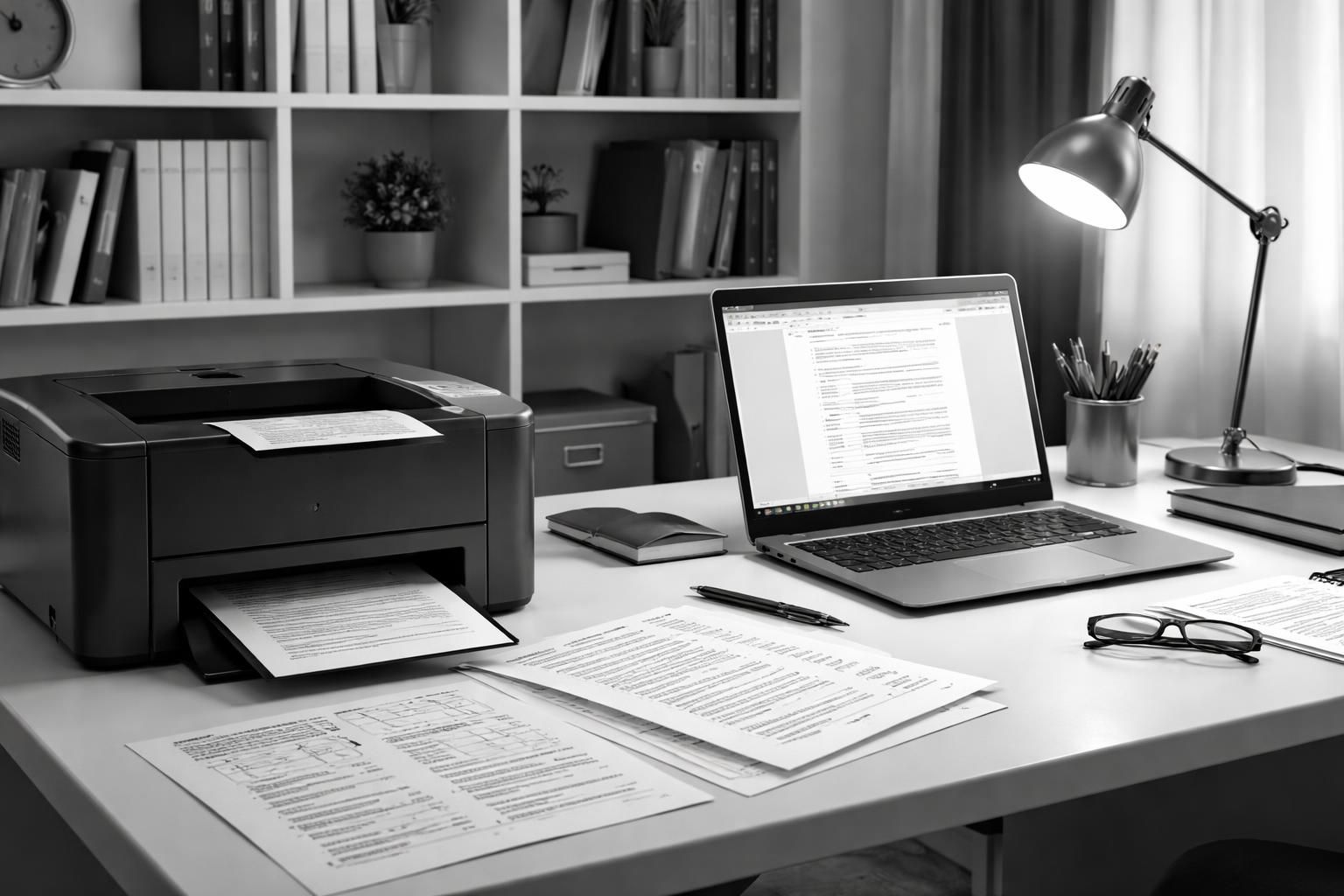 découvrez pourquoi une imprimante laser noir et blanc est le meilleur choix pour imprimer vos devoirs rapidement et économiquement.