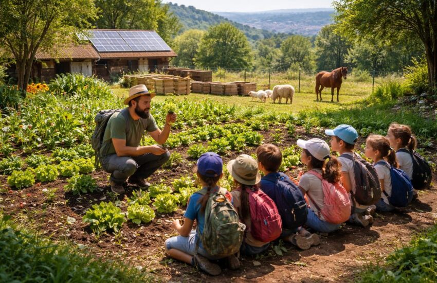 découvrez comment la ferme pédagogique de saint-étienne sensibilise petits et grands à l'environnement à travers des activités éducatives et un contact direct avec la nature.