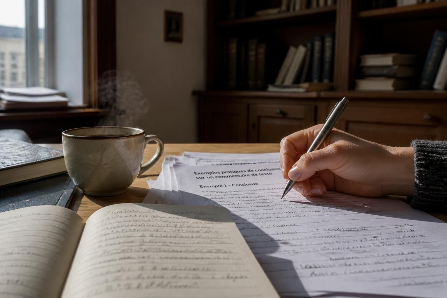 Exemples pratiques de conclusion sur le commentaire de texte pour inspirer vos écrits