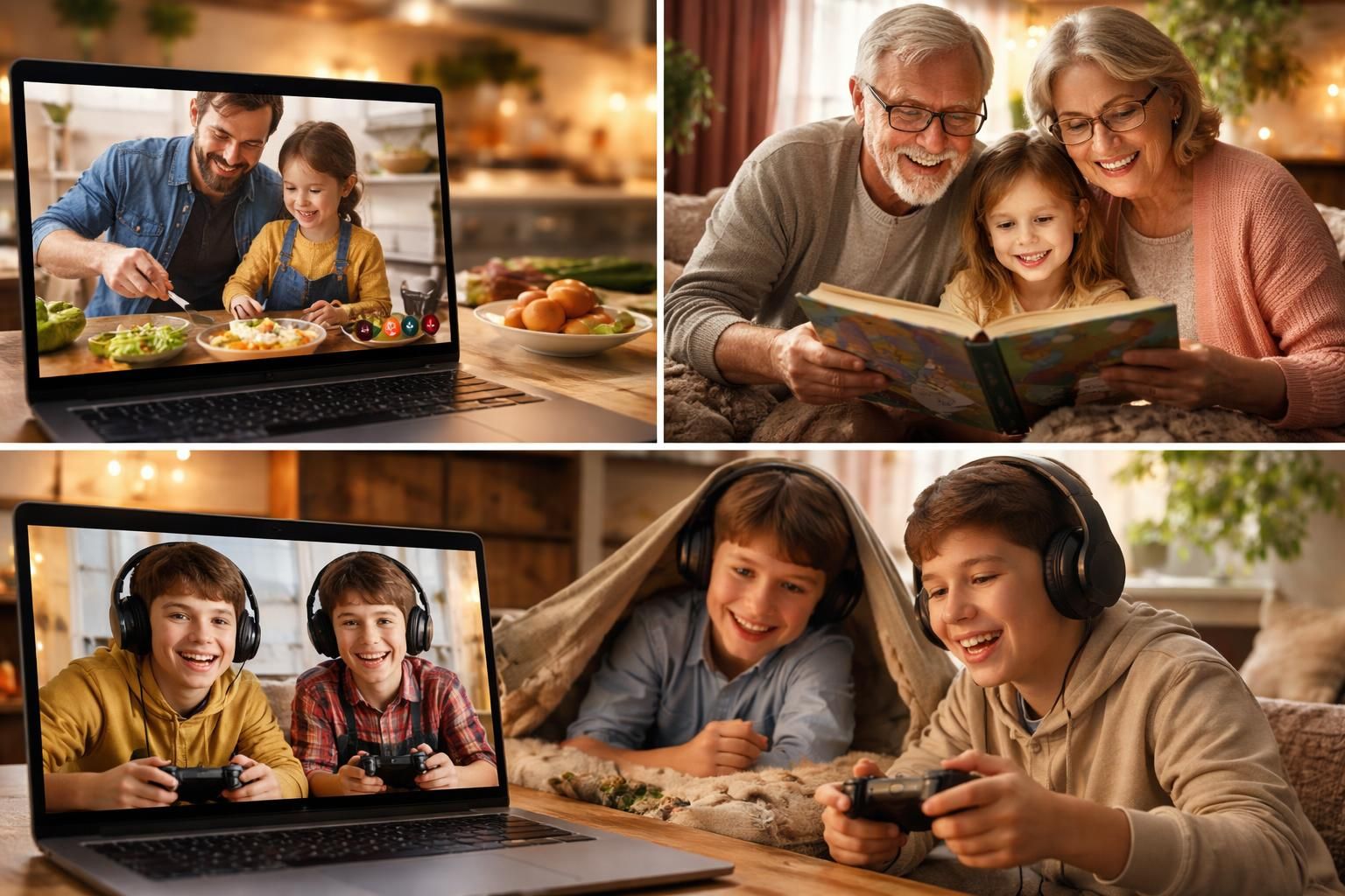 découvrez des activités ludiques et conviviales qui renforcent les liens familiaux, même lorsque vous êtes éloignés géographiquement.