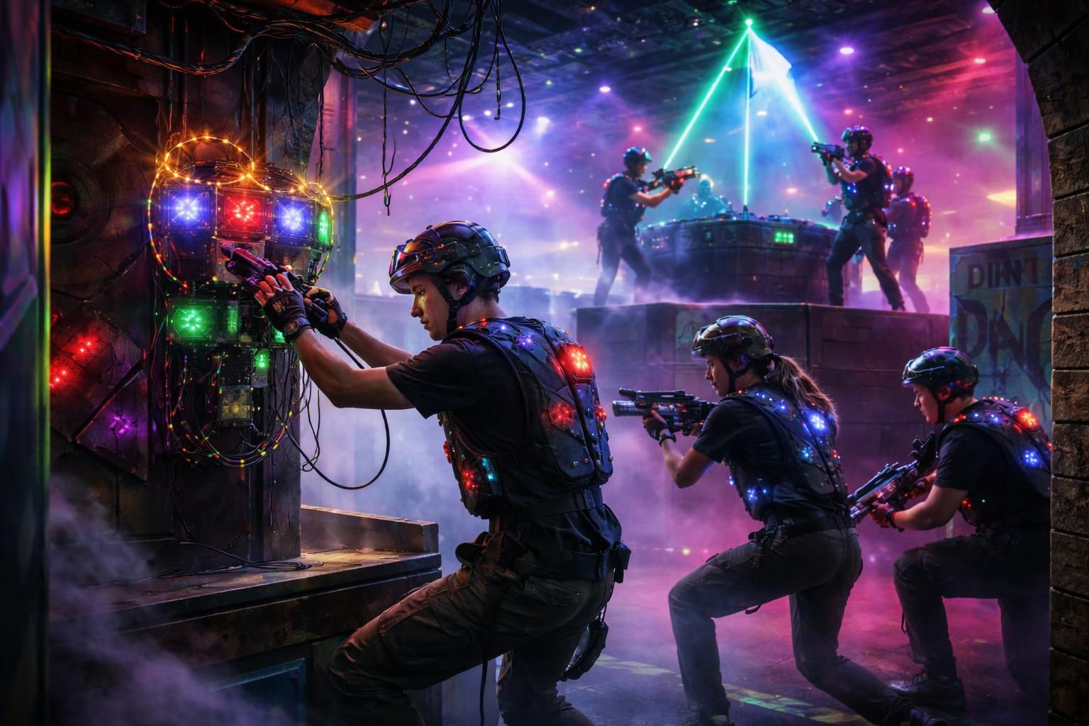 Les différentes missions passionnantes du laser game de Dinan