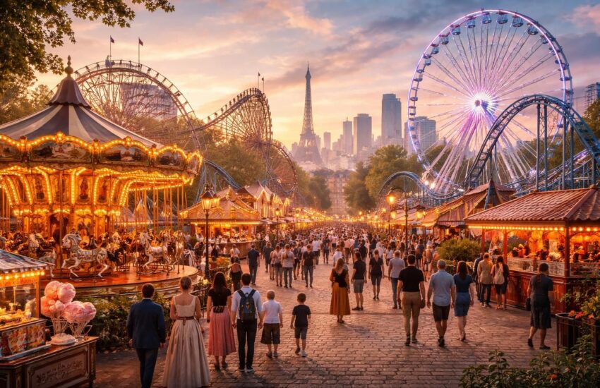 découvrez l'histoire fascinante des parcs d'attractions à paris à travers les décennies, entre souvenirs, évolutions et moments magiques qui ont marqué la capitale.